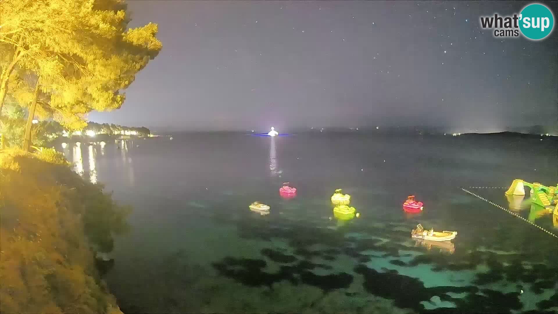 Webcam Potočine Beach Bol – Live View of Borak Beach, Brač Island