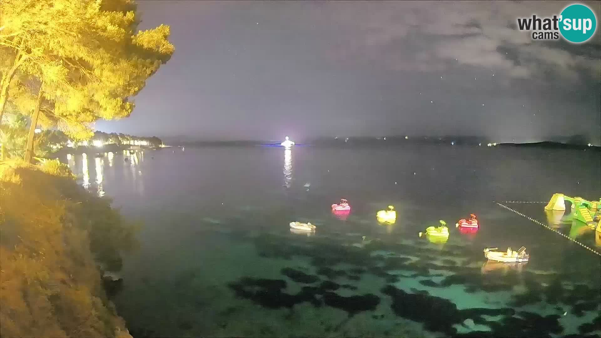 Webcam Strand Potočine Bol – Liveblick auf Borak Beach, Insel Brač