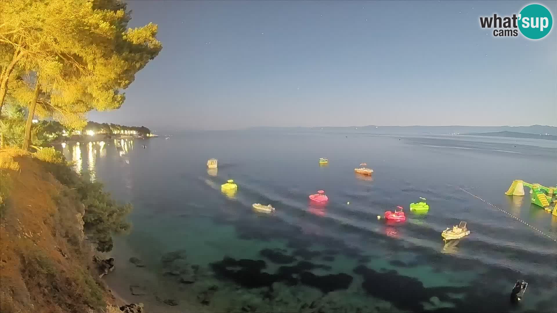 Webcam Potočine Beach Bol – Live View of Borak Beach, Brač Island