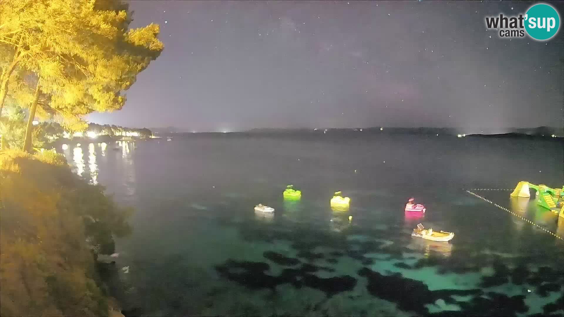 Webcam Potočine Beach Bol – Live View of Borak Beach, Brač Island