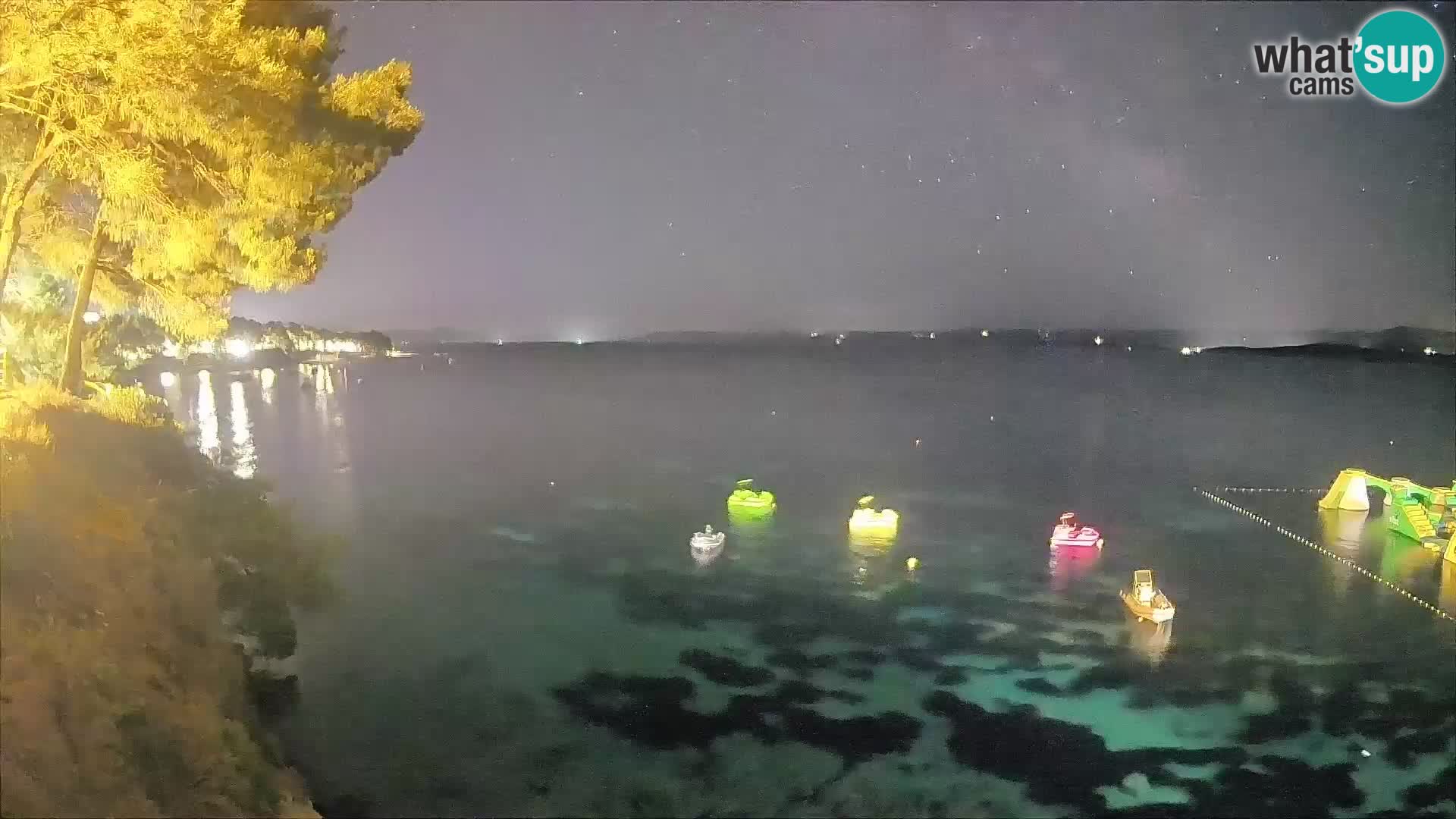 Webcam plage Potočine Bol – Vue en direct sur Borak Beach, île de Brač