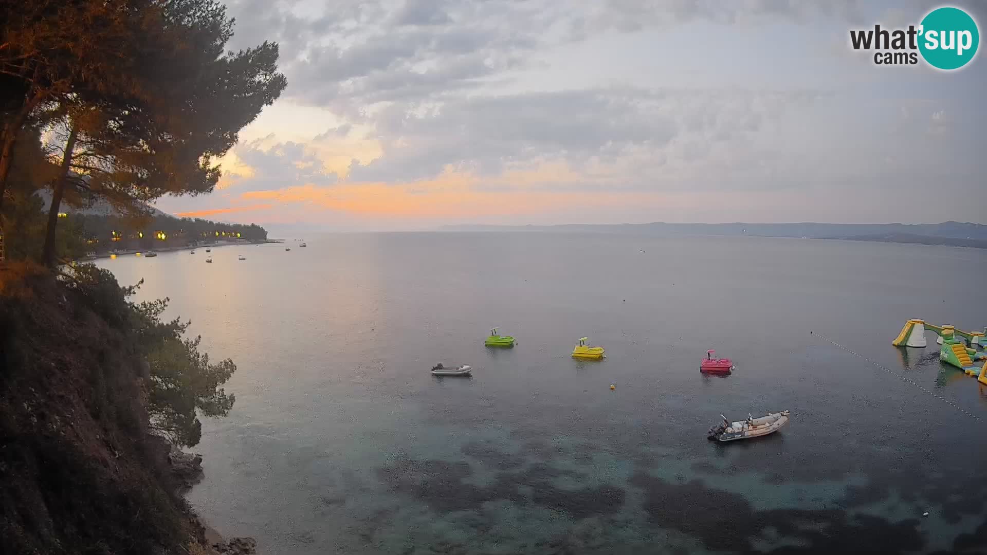 Webcam Strand Potočine Bol – Liveblick auf Borak Beach, Insel Brač