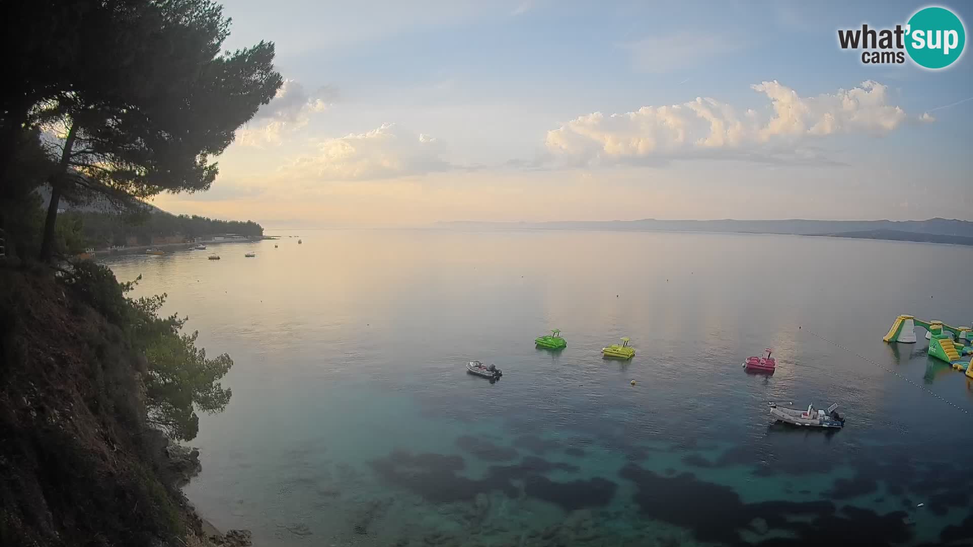 Webcam Strand Potočine Bol – Liveblick auf Borak Beach, Insel Brač