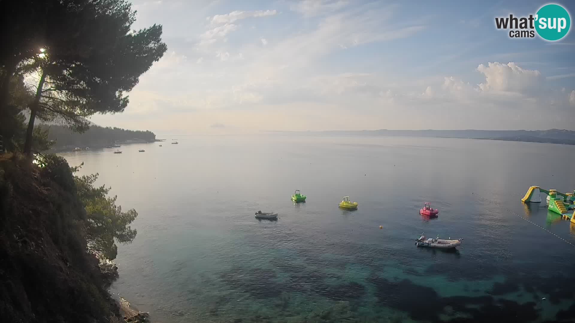 Webcam Strand Potočine Bol – Liveblick auf Borak Beach, Insel Brač