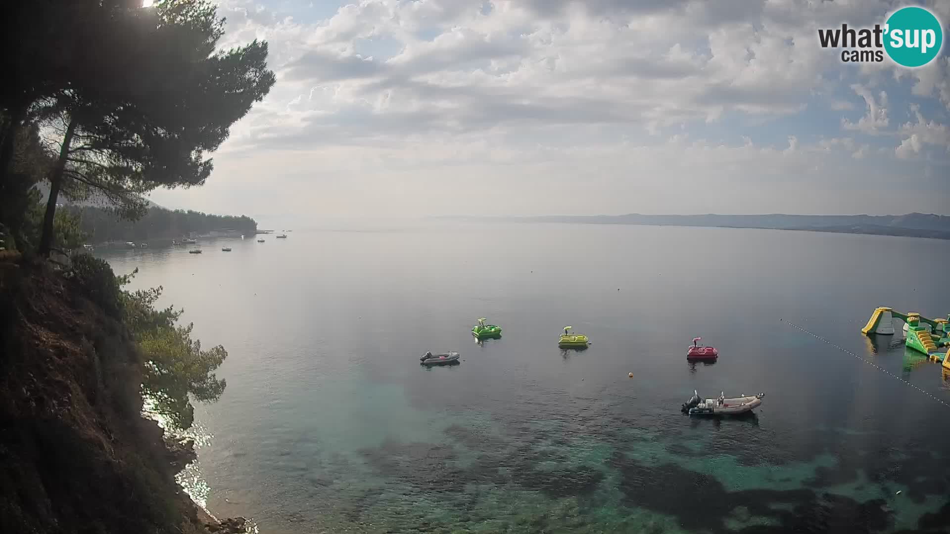 Webcam Strand Potočine Bol – Liveblick auf Borak Beach, Insel Brač