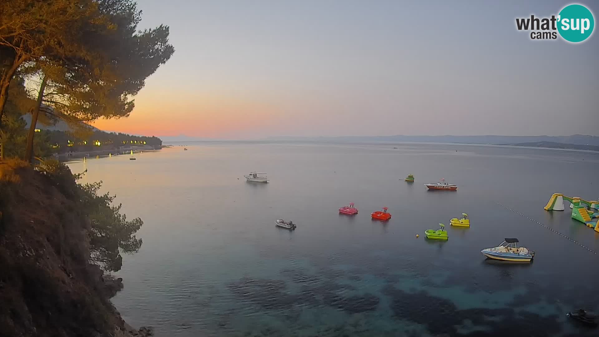 Webcam Potočine Beach Bol – Live View of Borak Beach, Brač Island