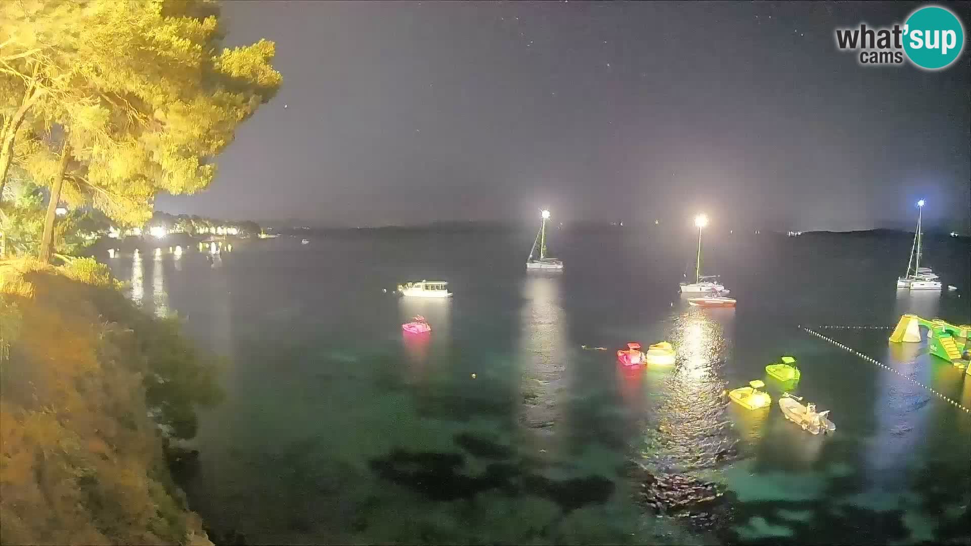 Webcam Potočine Beach Bol – Live View of Borak Beach, Brač Island