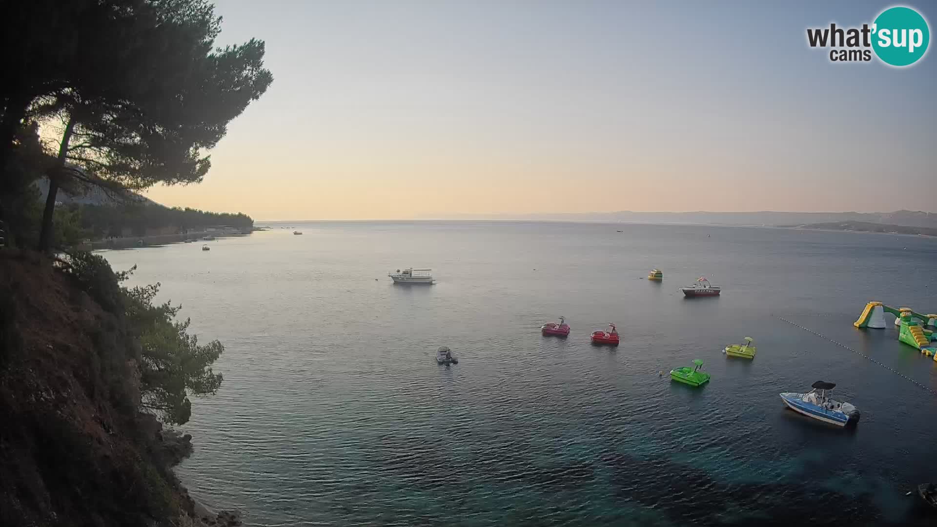 Webcam Potočine Beach Bol – Live View of Borak Beach, Brač Island