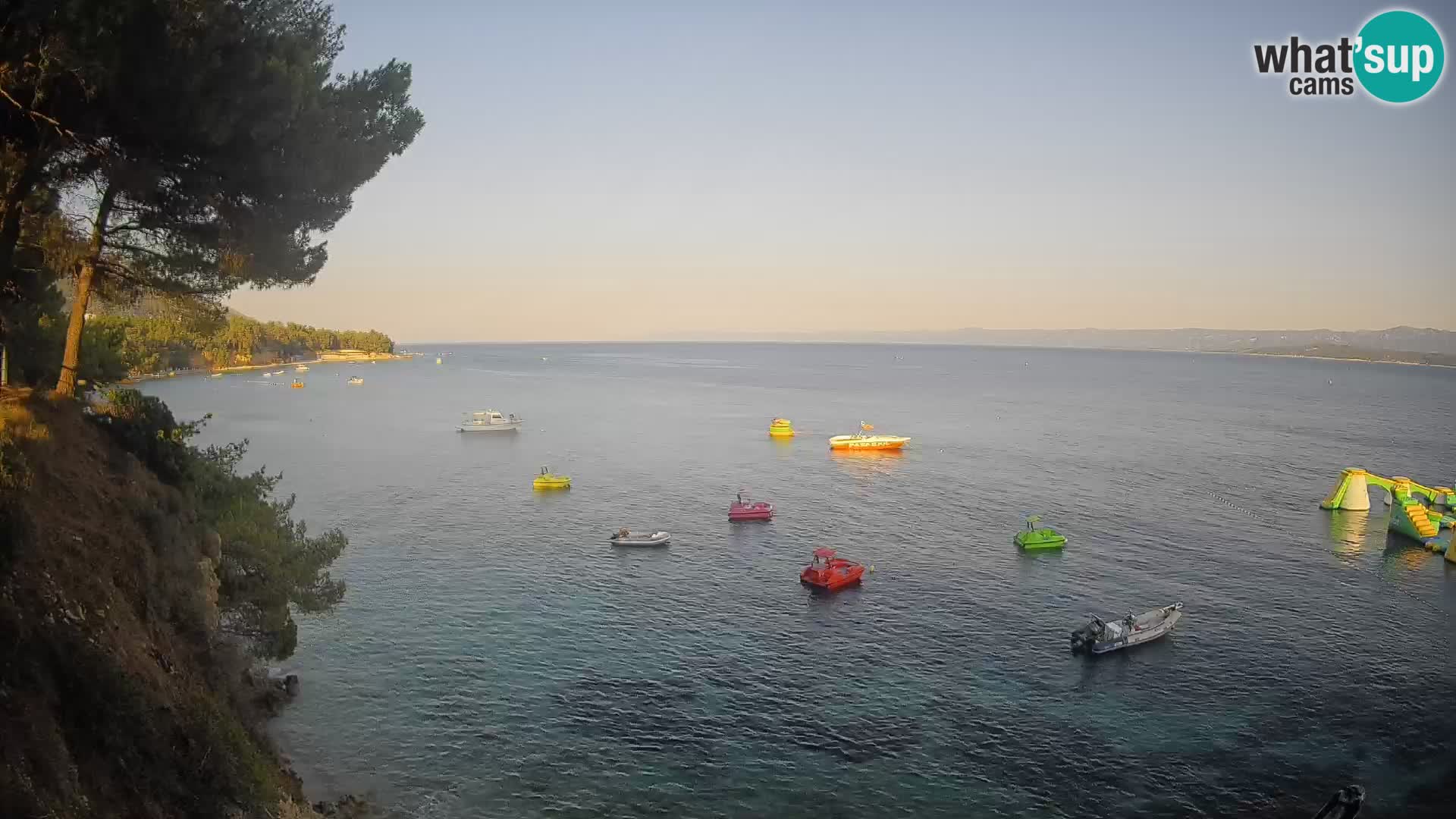 Webcam Playa Potočine Bol – Vista en vivo de Borak Beach, Isla de Brač