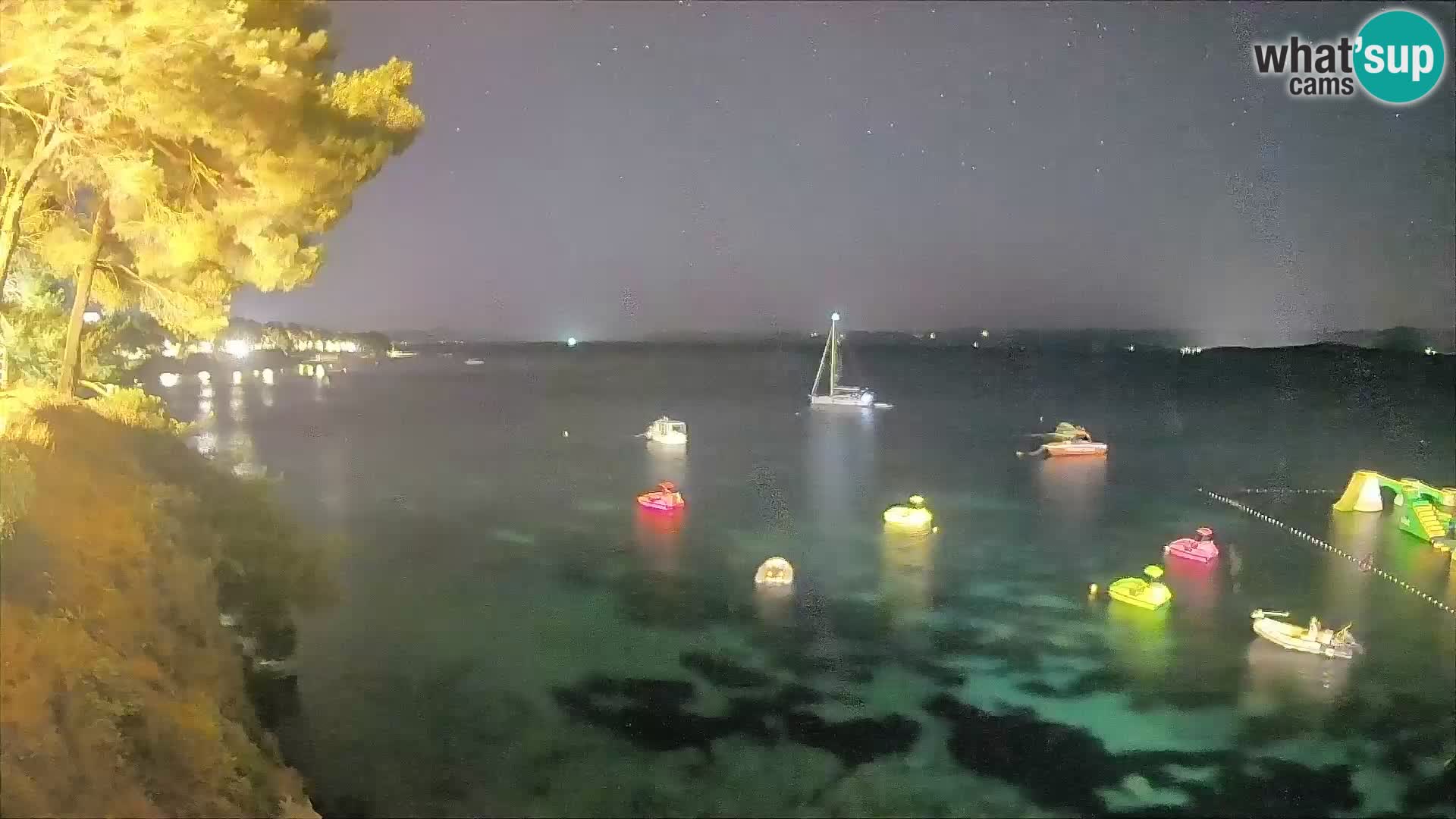 Webcam plage Potočine Bol – Vue en direct sur Borak Beach, île de Brač