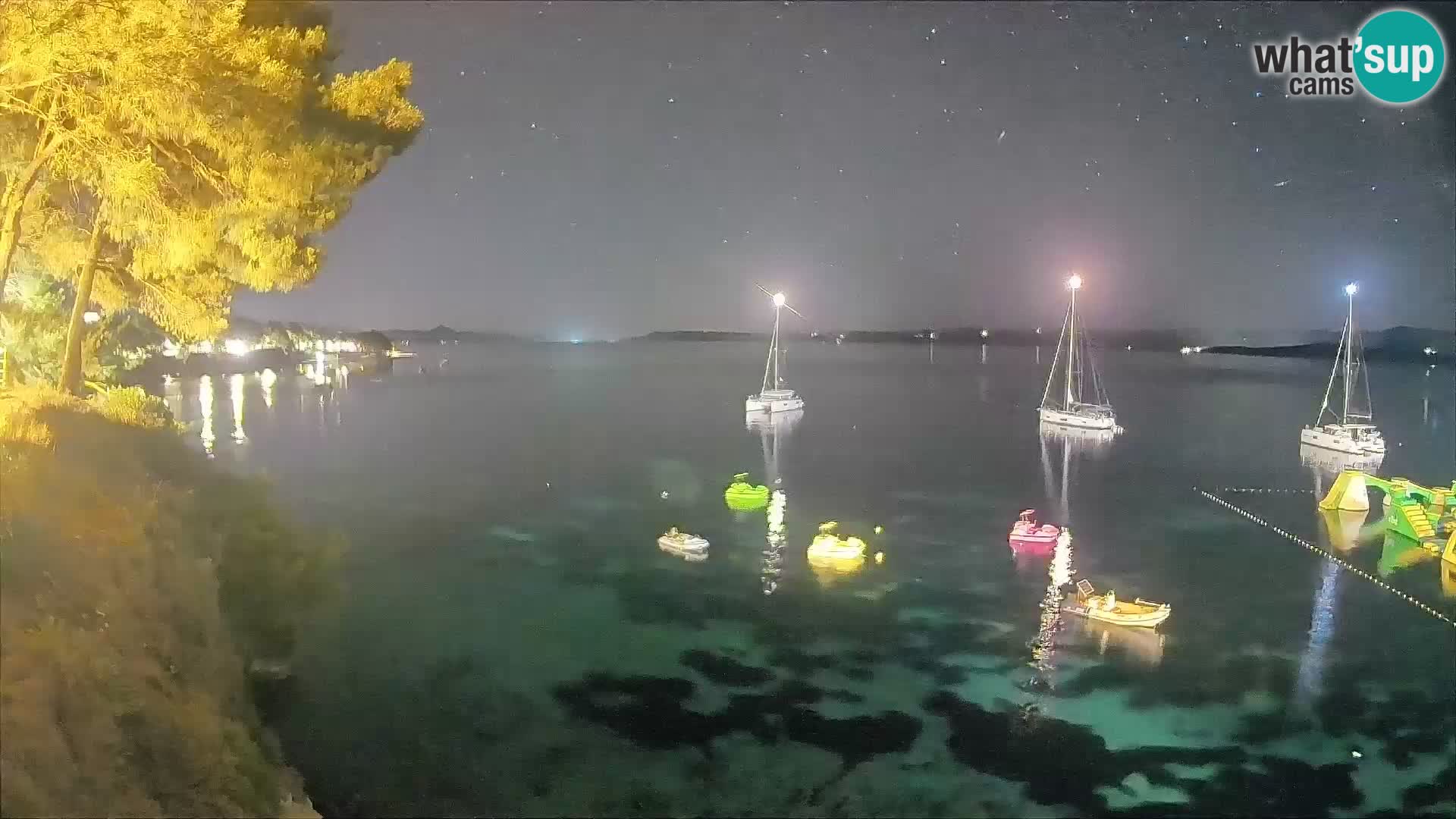 Webcam Potočine Beach Bol – Live View of Borak Beach, Brač Island