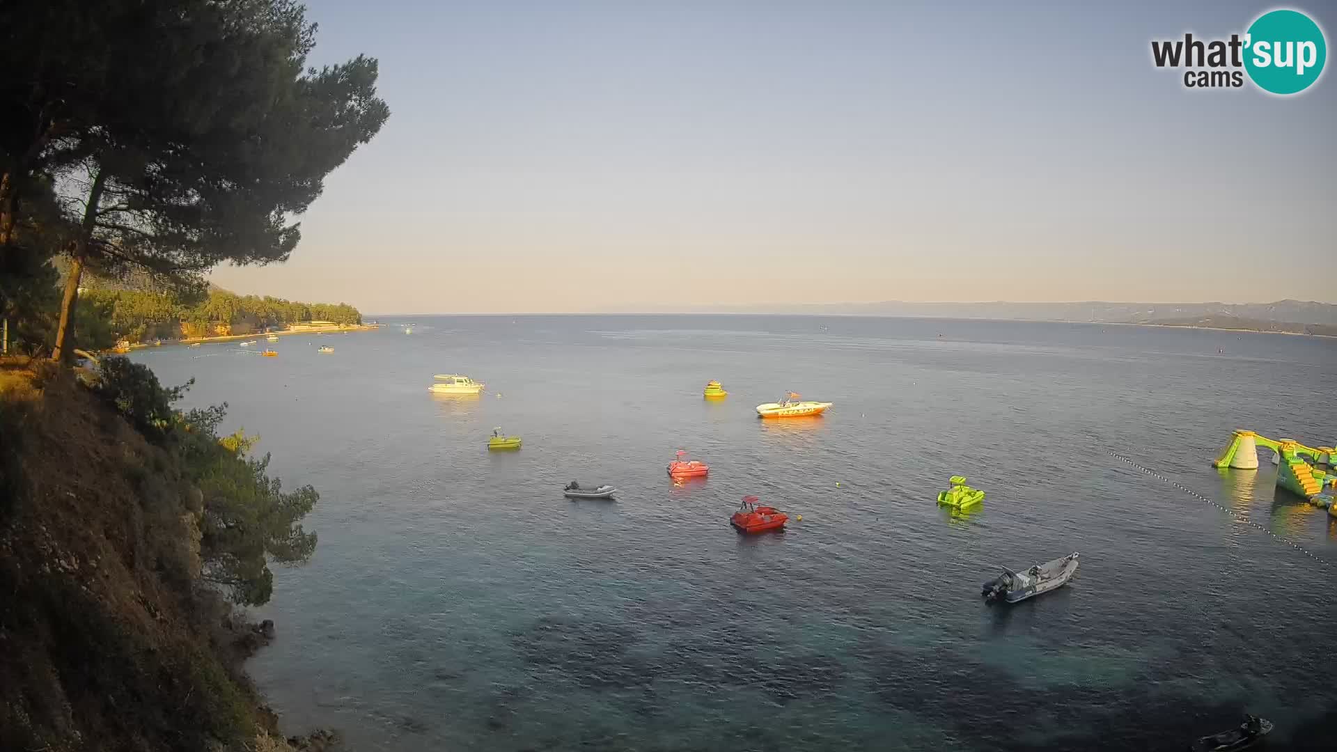 Webcam Potočine Beach Bol – Live View of Borak Beach, Brač Island
