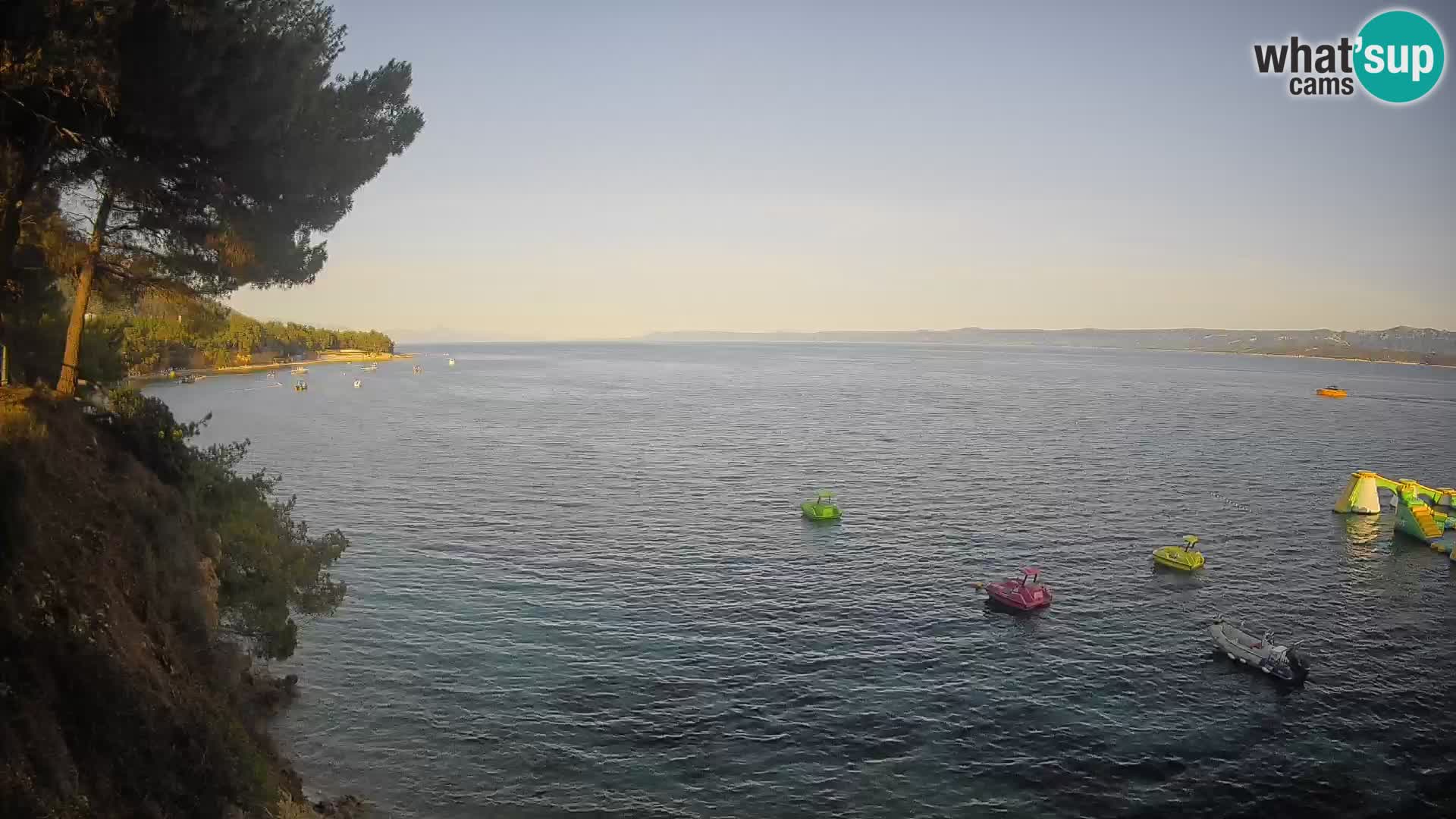 Webcam Strand Potočine Bol – Liveblick auf Borak Beach, Insel Brač