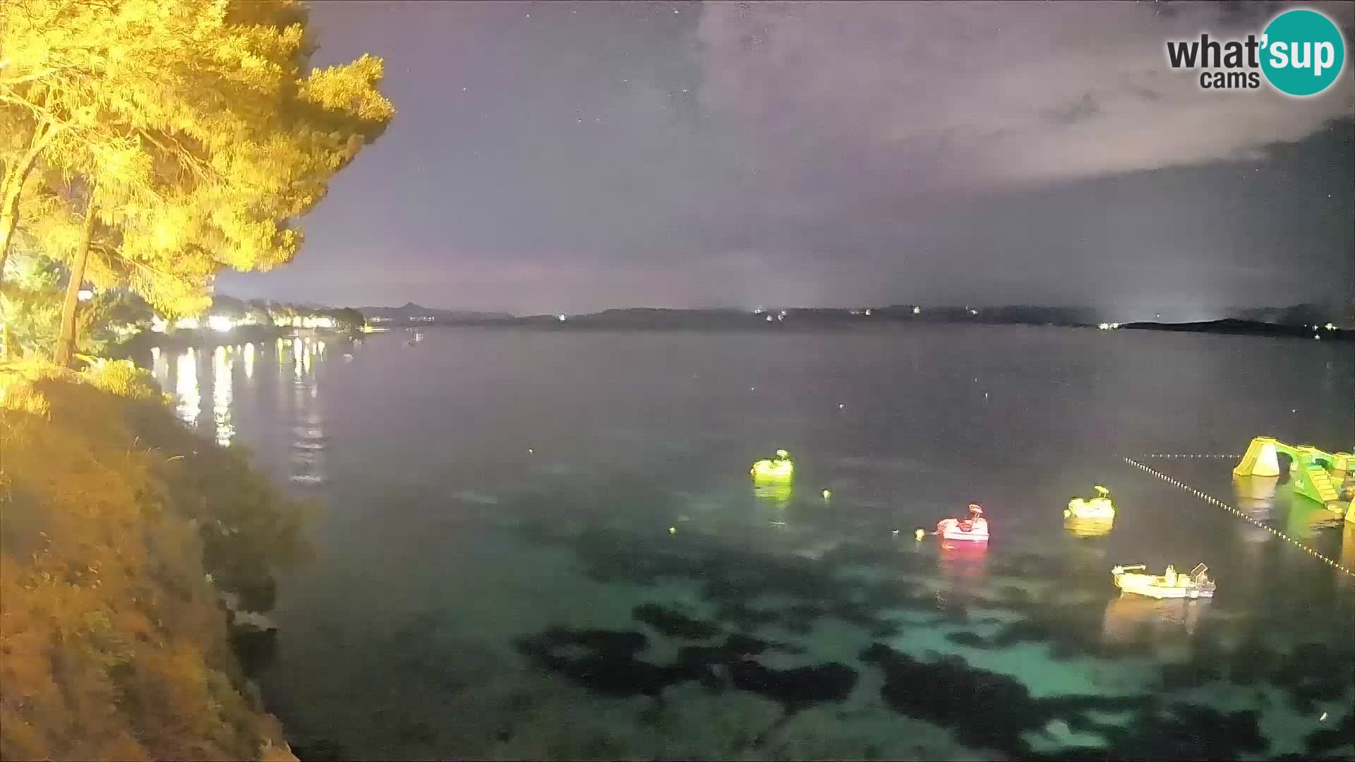 Webcam plage Potočine Bol – Vue en direct sur Borak Beach, île de Brač