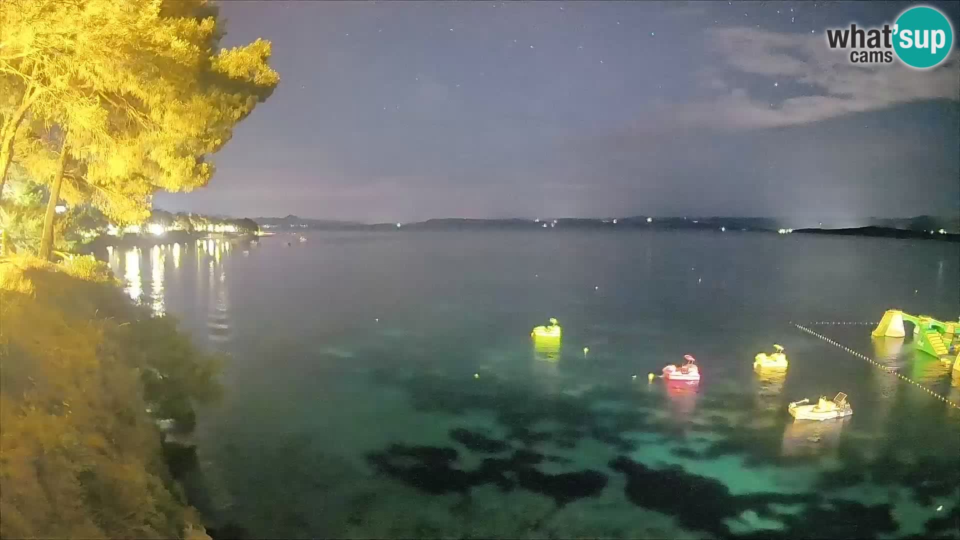 Webcam plage Potočine Bol – Vue en direct sur Borak Beach, île de Brač