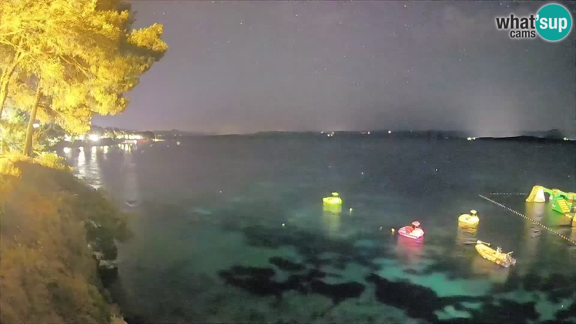 Webcam plage Potočine Bol – Vue en direct sur Borak Beach, île de Brač