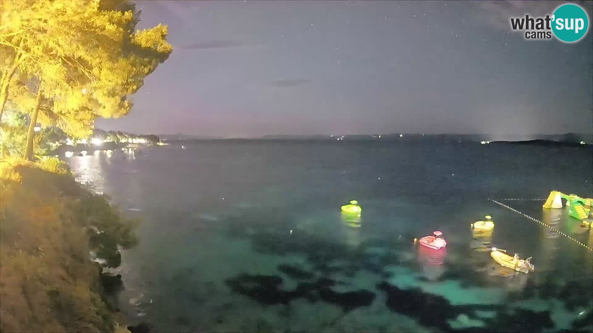 Webcam Potočine Beach Bol – Live View of Borak Beach, Brač Island