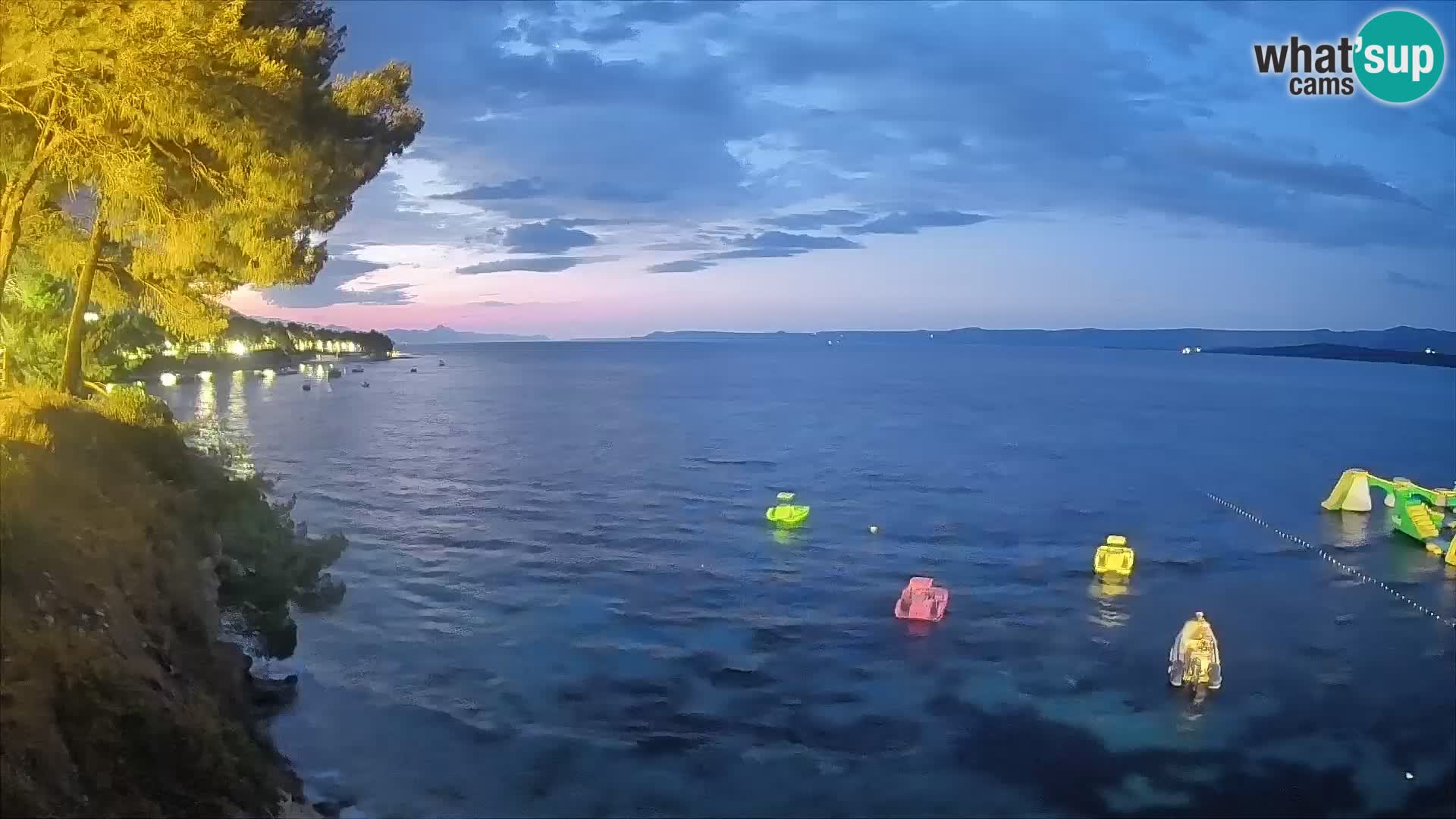 Webcam Strand Potočine Bol – Liveblick auf Borak Beach, Insel Brač