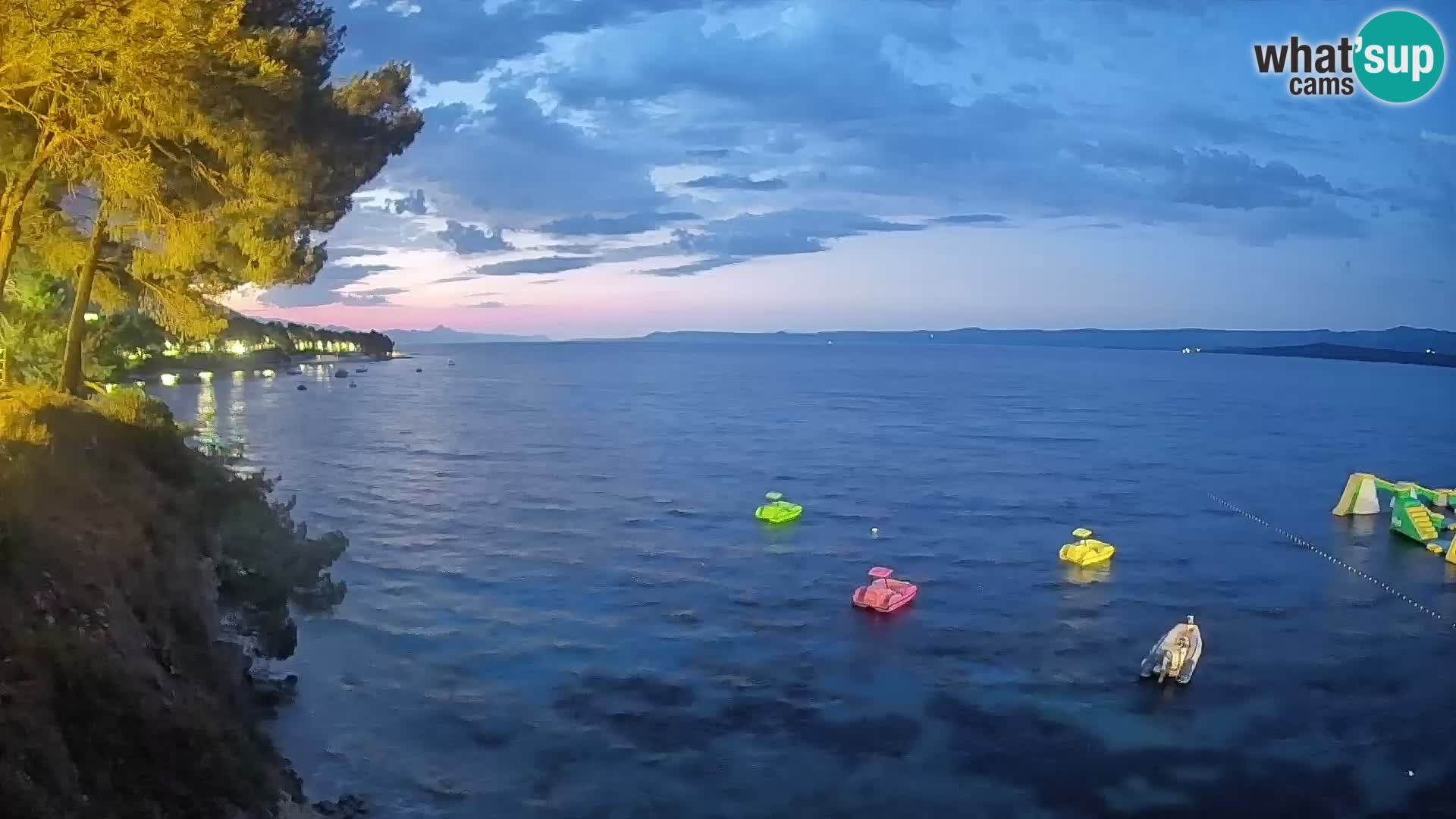 Webcam Potočine Beach Bol – Live View of Borak Beach, Brač Island