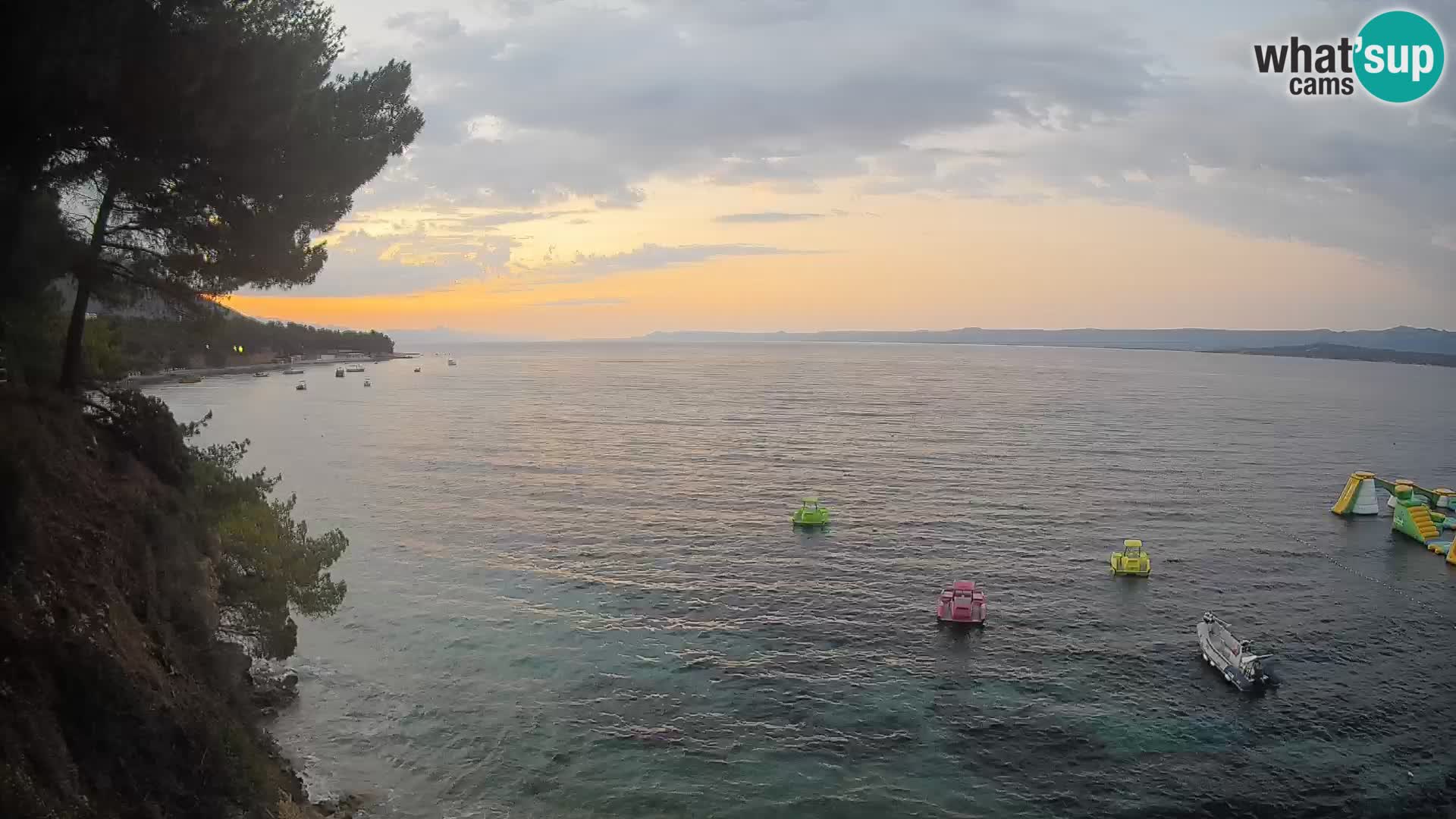 Webcam Potočine Beach Bol – Live View of Borak Beach, Brač Island