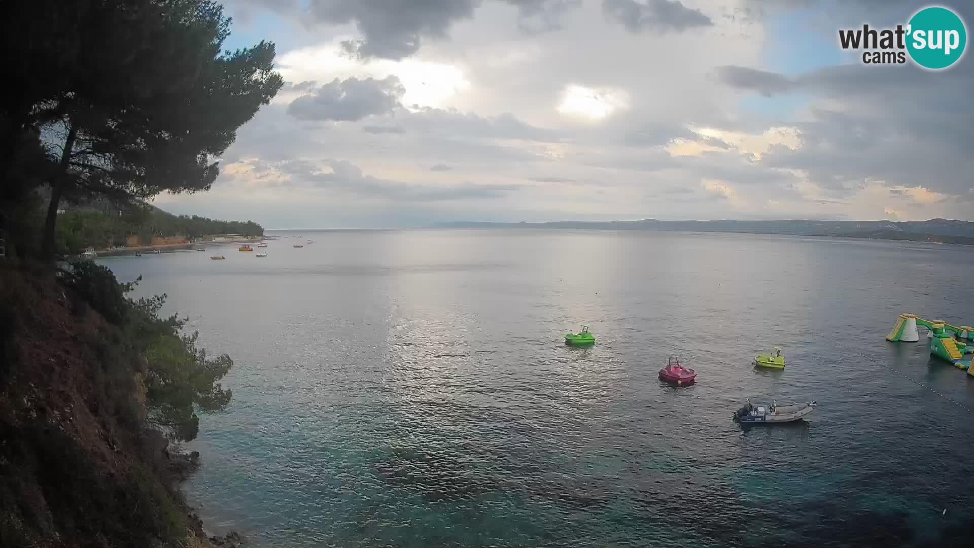 Webcam Strand Potočine Bol – Liveblick auf Borak Beach, Insel Brač