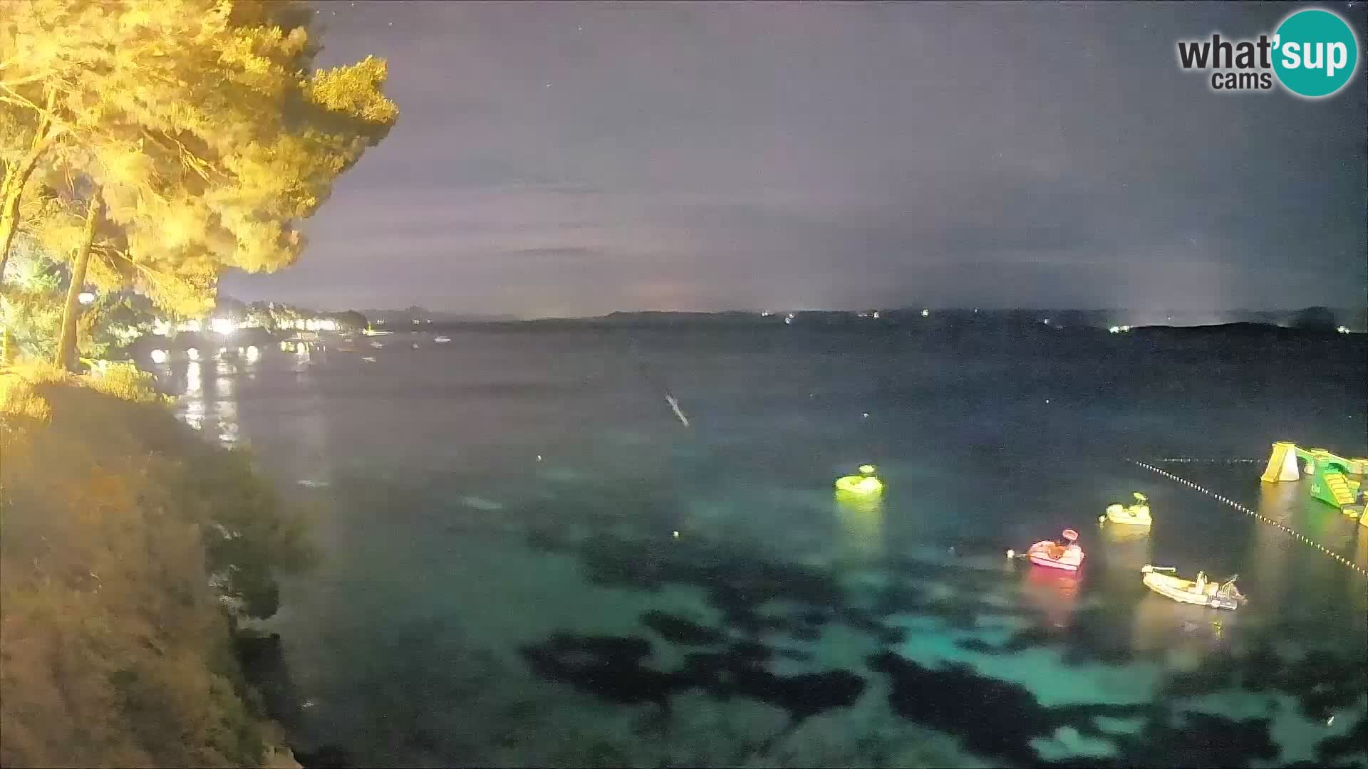 Webcam Potočine Beach Bol – Live View of Borak Beach, Brač Island
