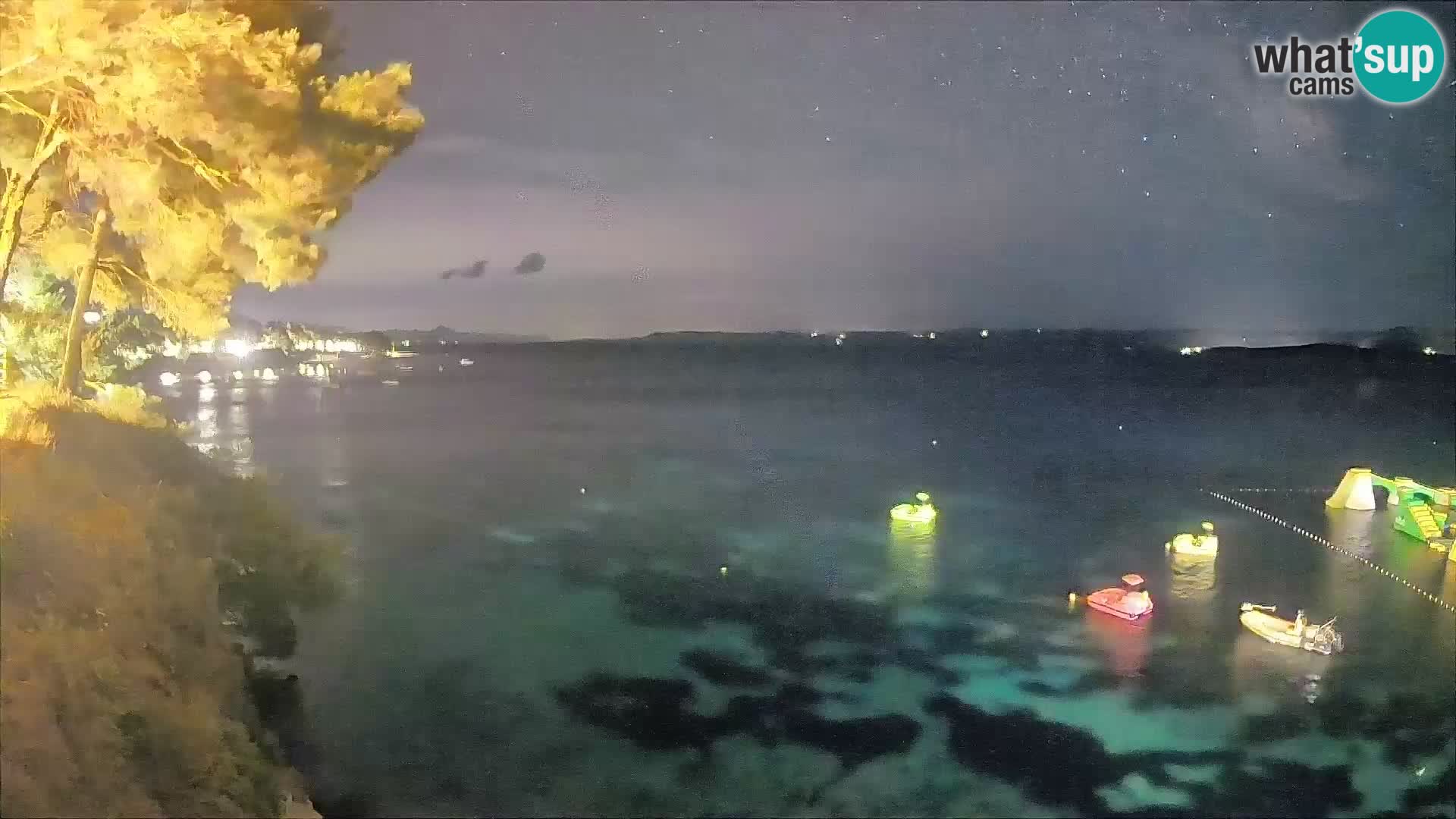 Webcam Potočine Beach Bol – Live View of Borak Beach, Brač Island