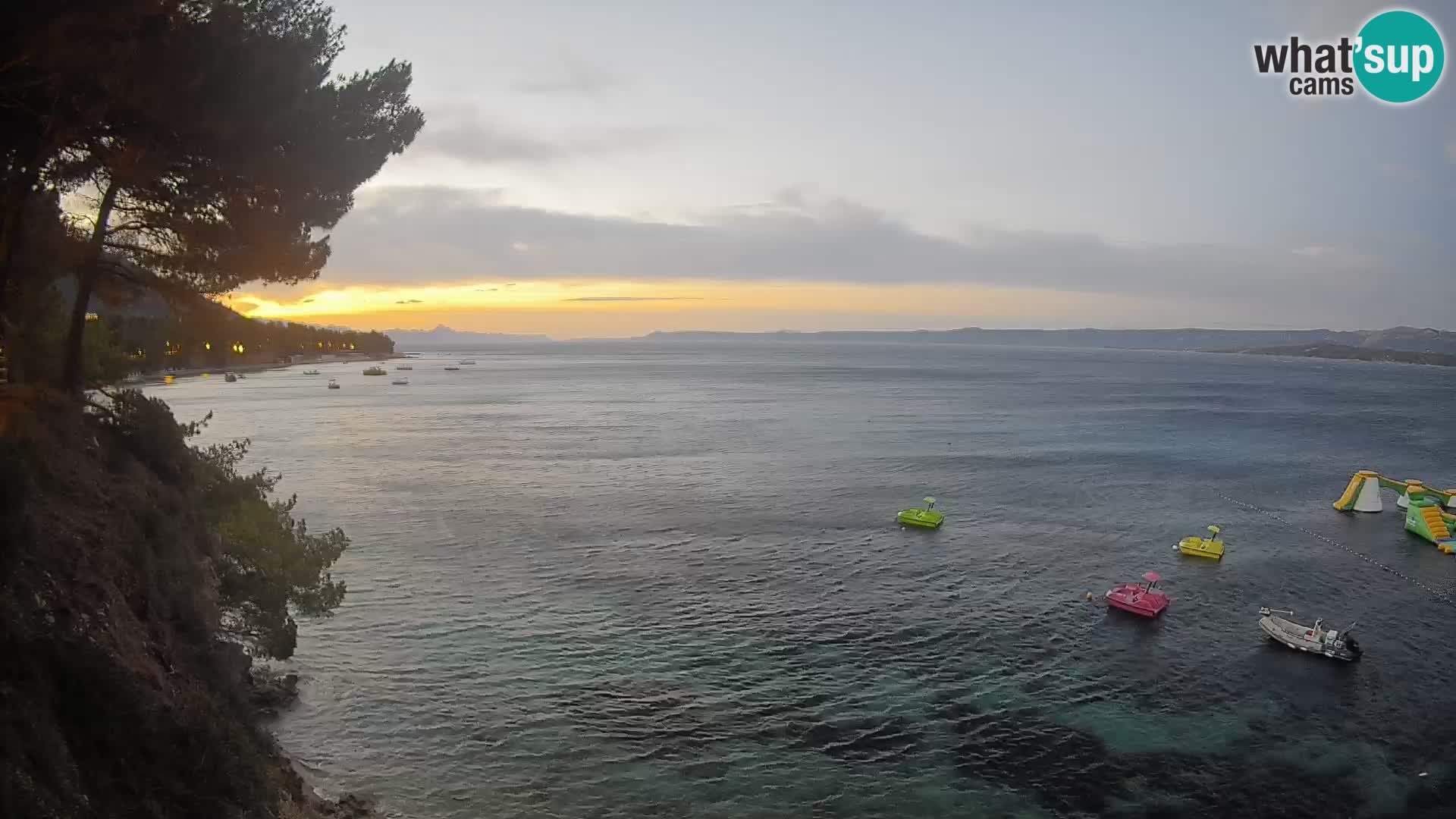 Webcam Potočine Beach Bol – Live View of Borak Beach, Brač Island