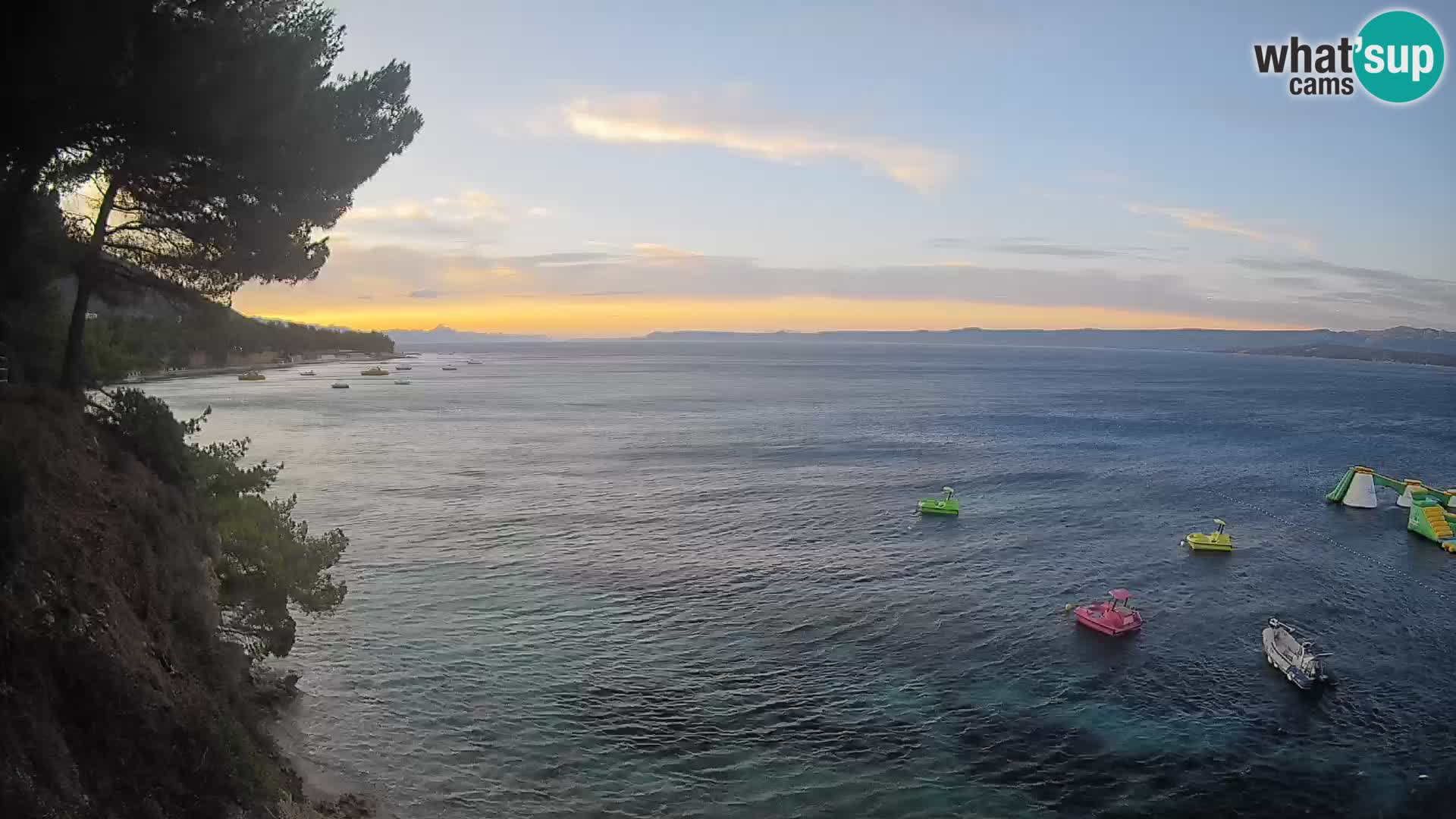 Webcam Potočine Beach Bol – Live View of Borak Beach, Brač Island