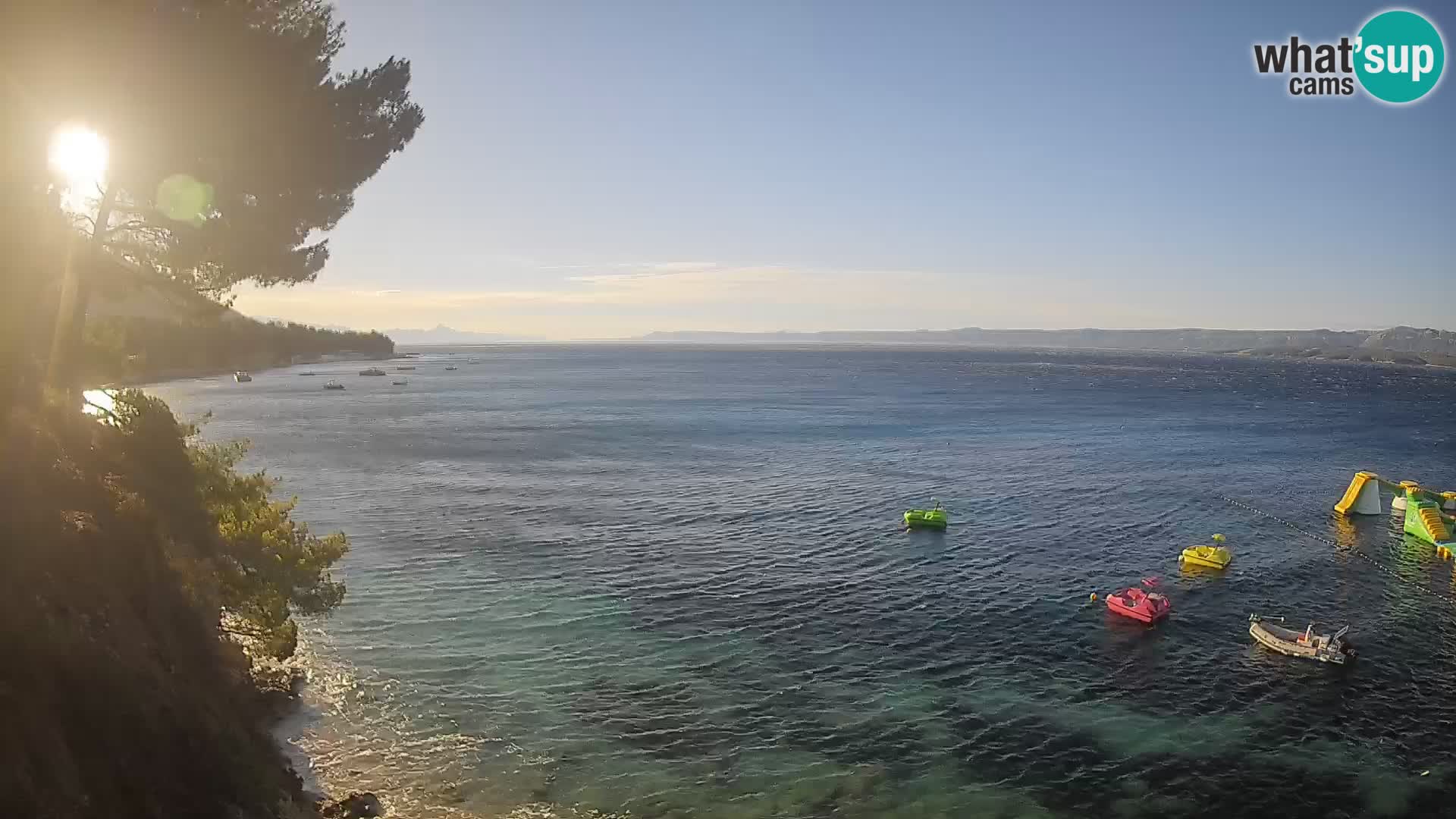 Webcam plage Potočine Bol – Vue en direct sur Borak Beach, île de Brač