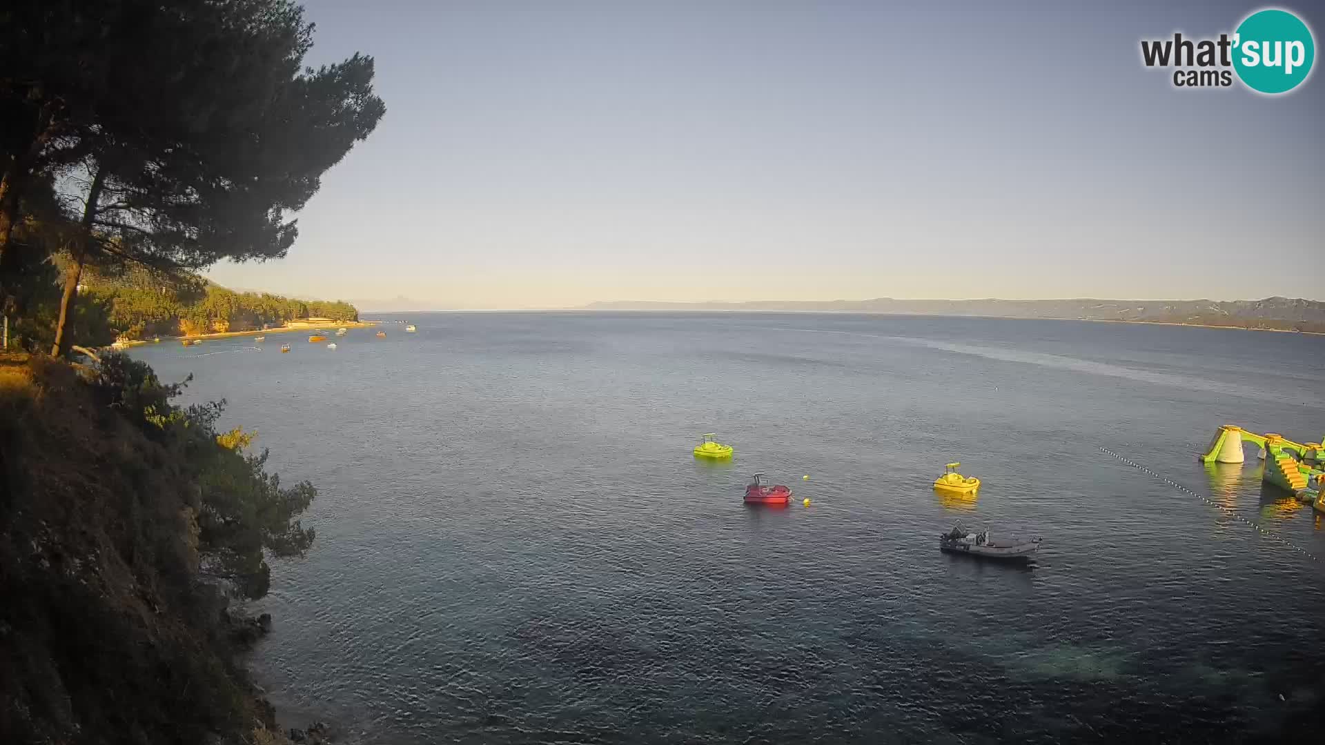 Webcam Potočine Beach Bol – Live View of Borak Beach, Brač Island