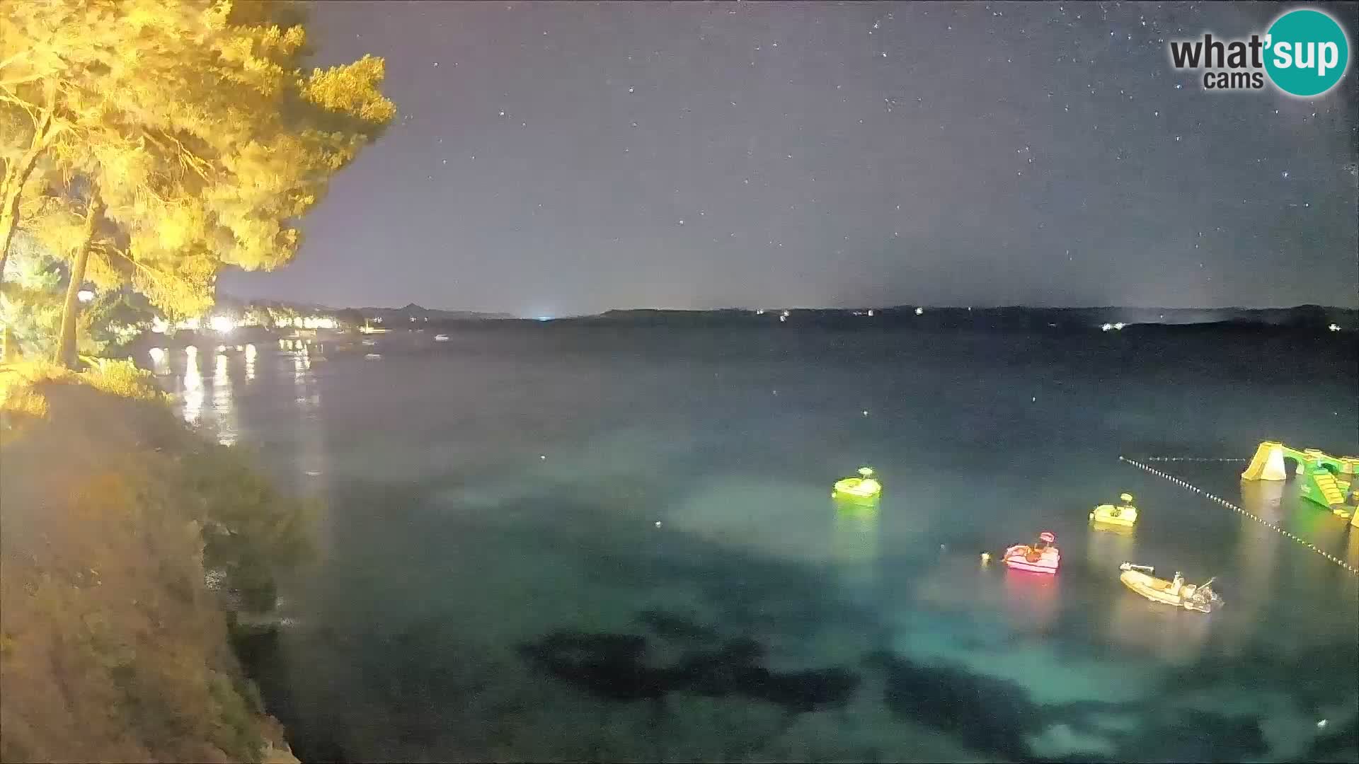 Webcam Playa Potočine Bol – Vista en vivo de Borak Beach, Isla de Brač