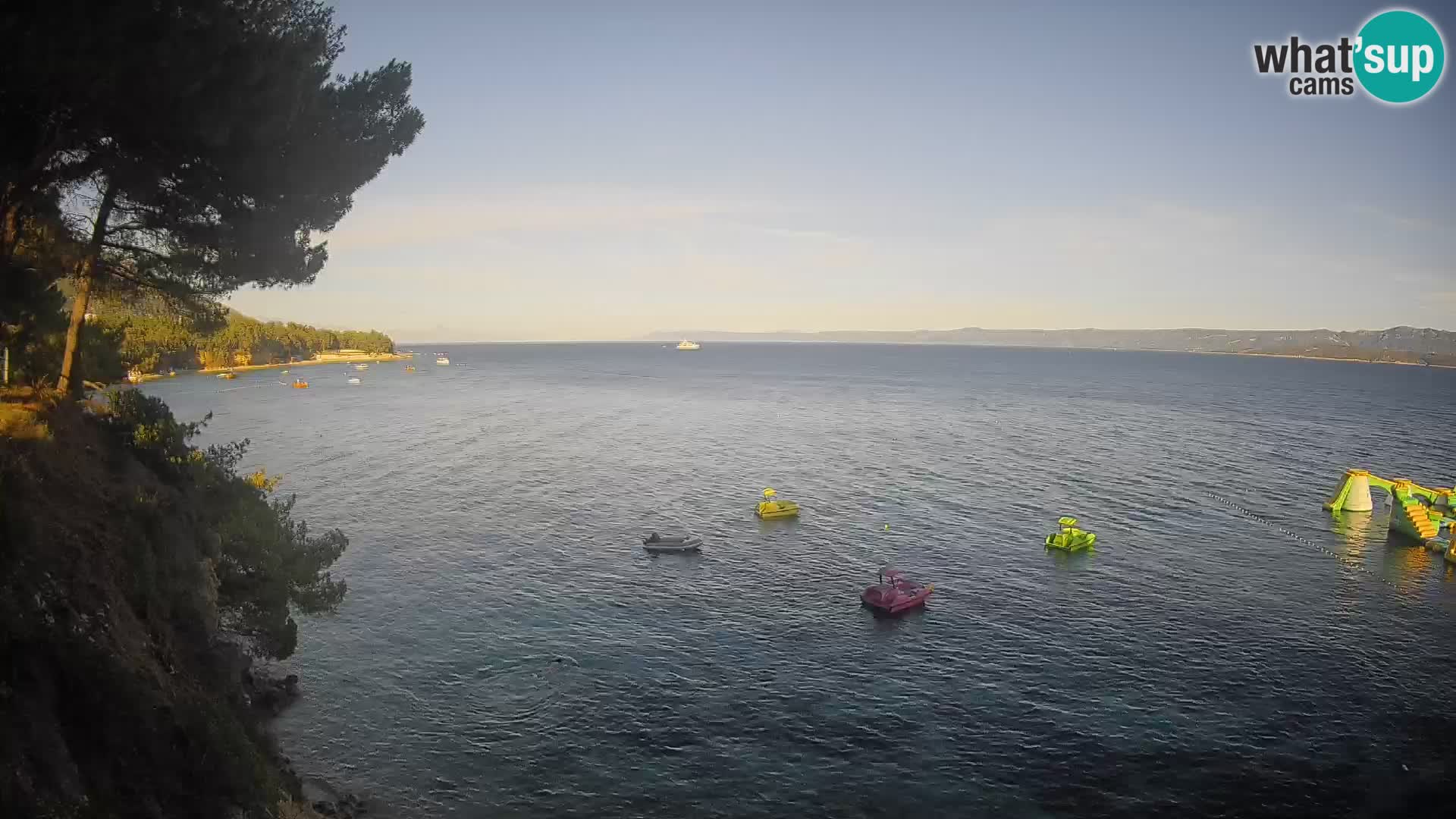Webcam Strand Potočine Bol – Liveblick auf Borak Beach, Insel Brač
