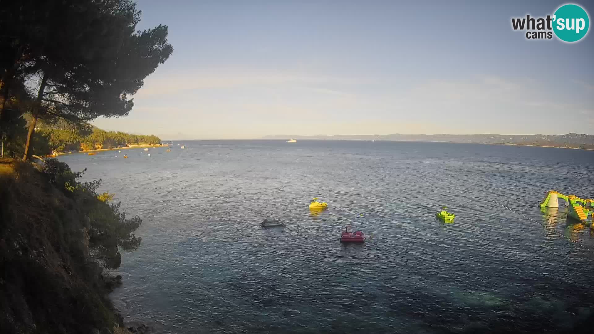 Webcam Playa Potočine Bol – Vista en vivo de Borak Beach, Isla de Brač