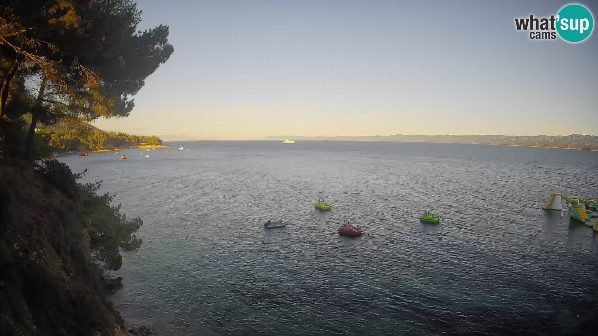 Webcam Potočine Beach Bol – Live View of Borak Beach, Brač Island