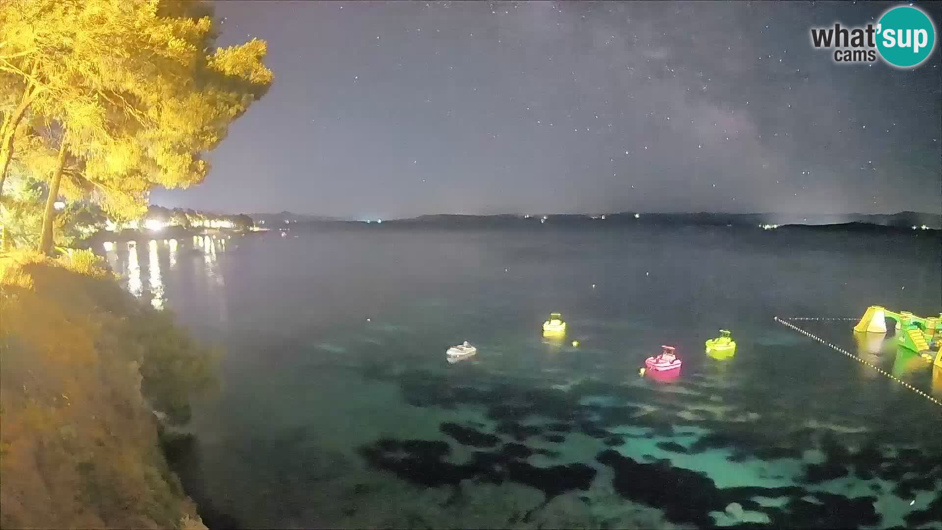 Webcam Playa Potočine Bol – Vista en vivo de Borak Beach, Isla de Brač