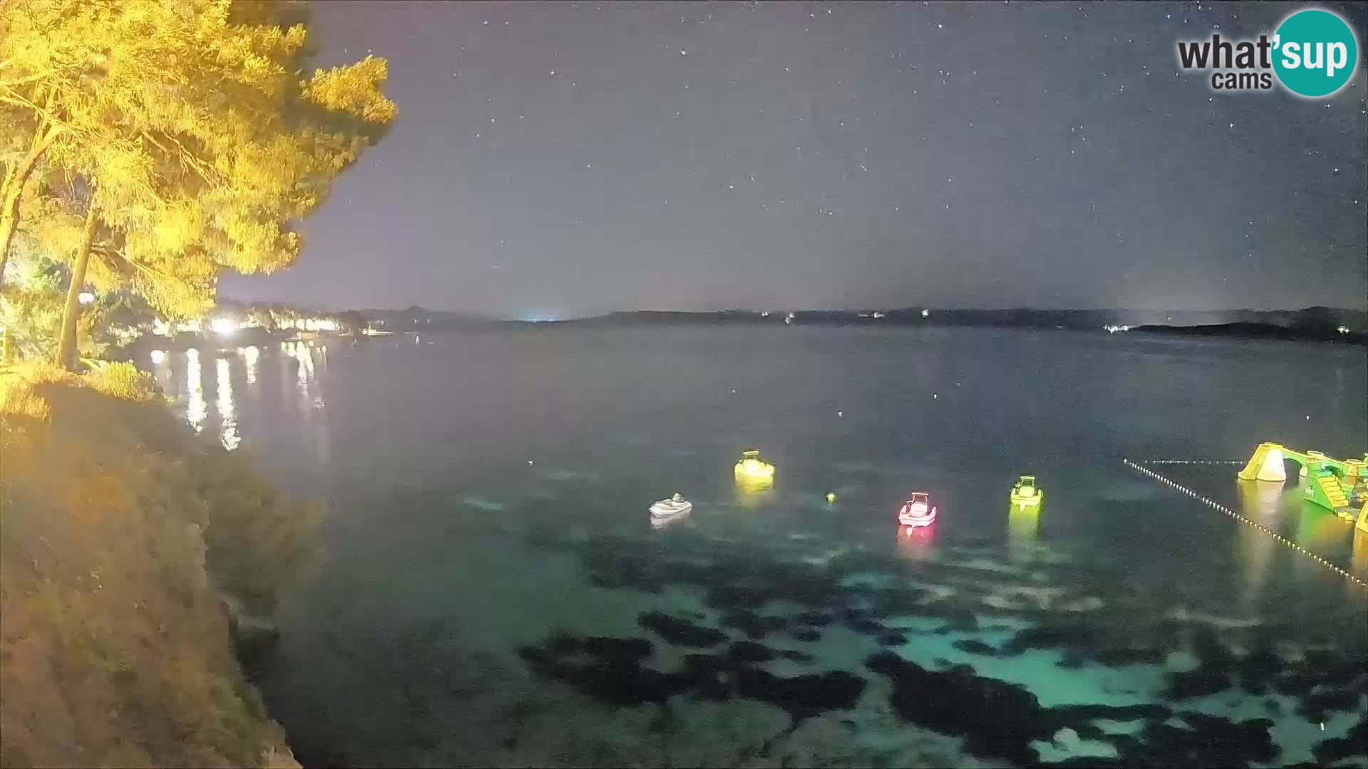 Webcam Potočine Beach Bol – Live View of Borak Beach, Brač Island