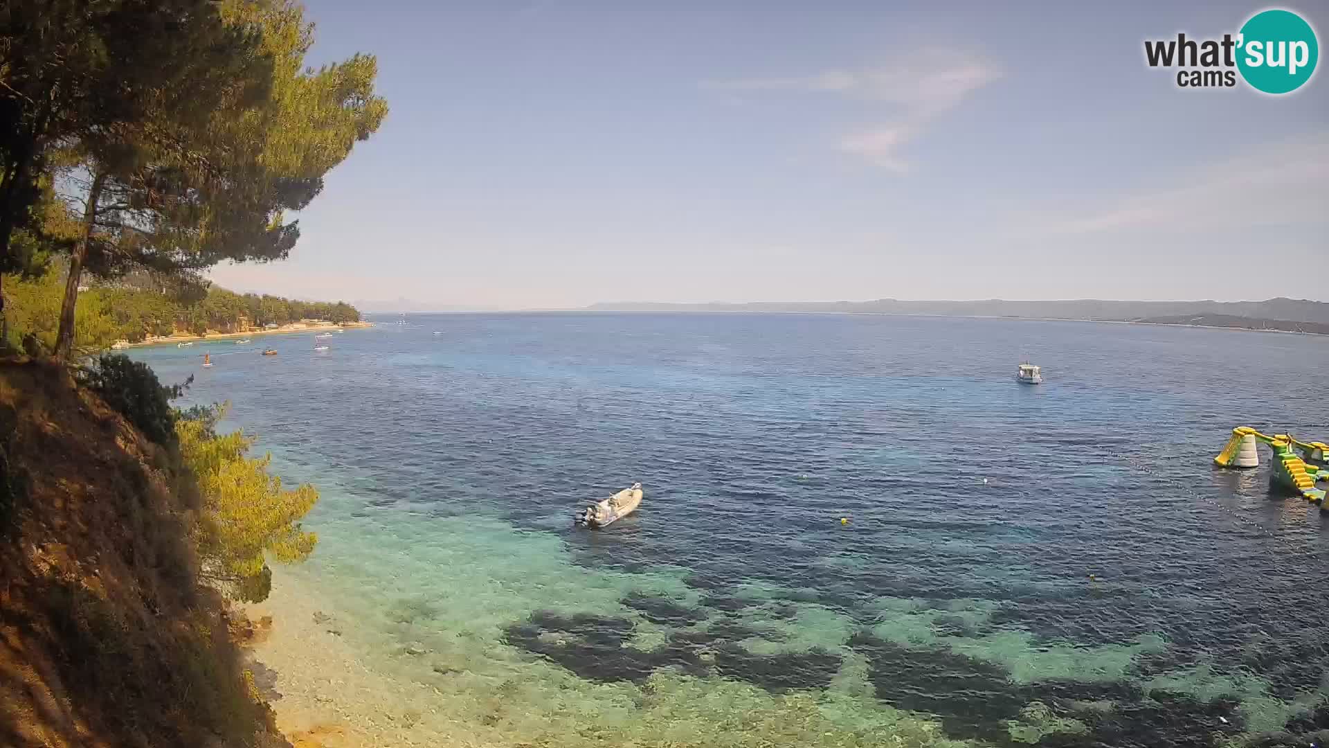 Webcam Potočine Beach Bol – Live View of Borak Beach, Brač Island