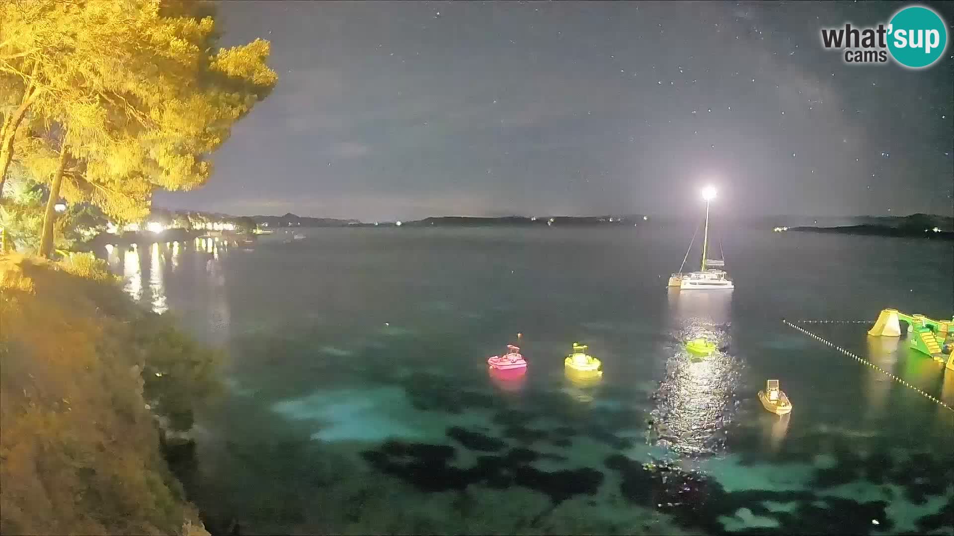Webcam Potočine Beach Bol – Live View of Borak Beach, Brač Island