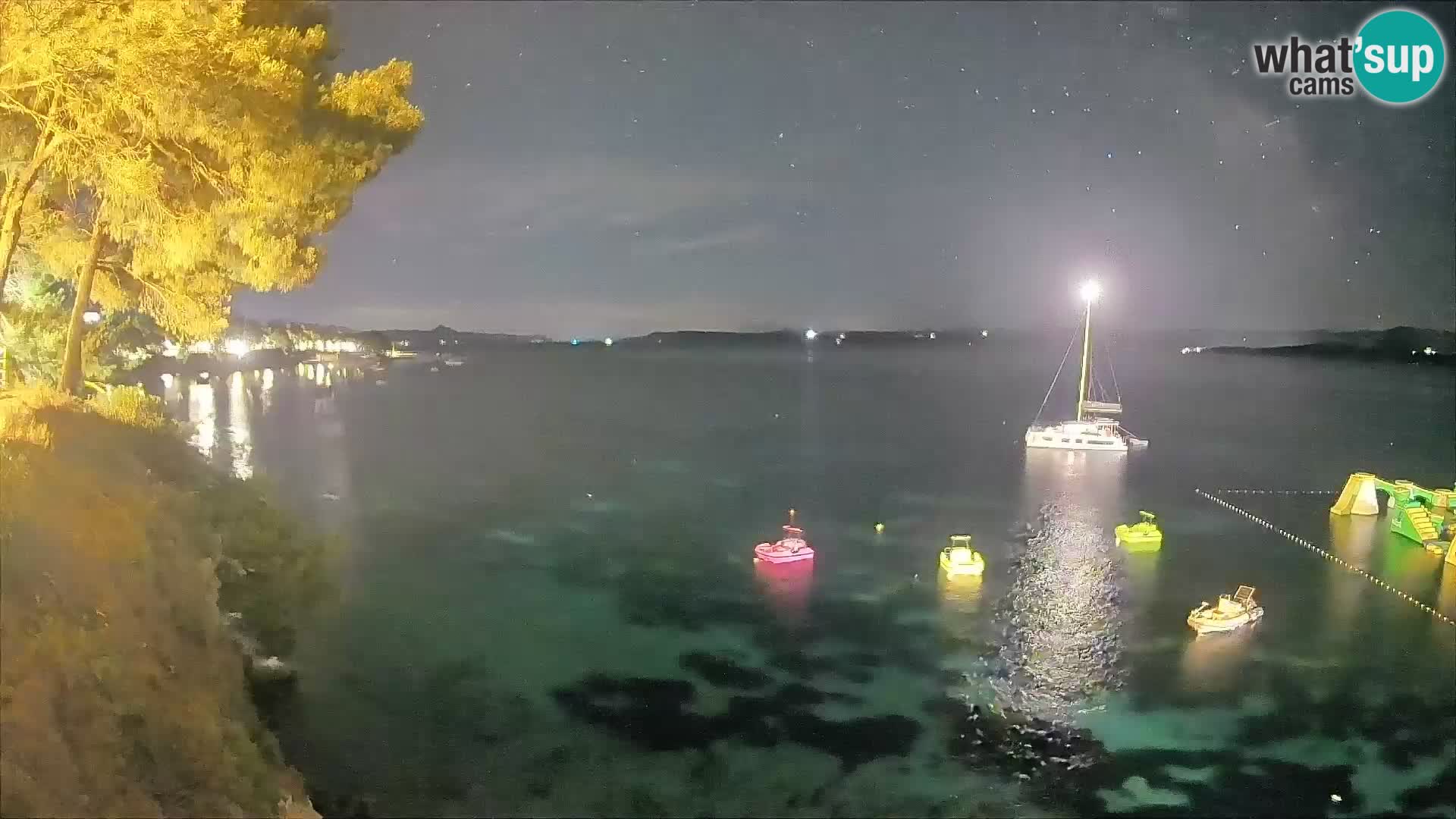 Webcam Potočine Beach Bol – Live View of Borak Beach, Brač Island