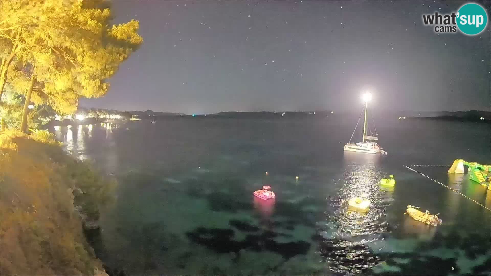 Webcam Potočine Beach Bol – Live View of Borak Beach, Brač Island