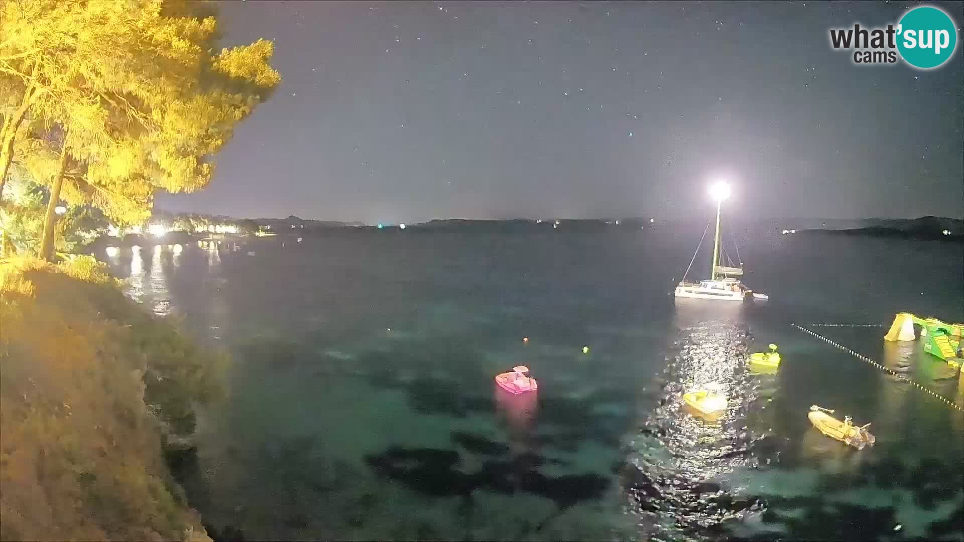 Webcam Potočine Beach Bol – Live View of Borak Beach, Brač Island