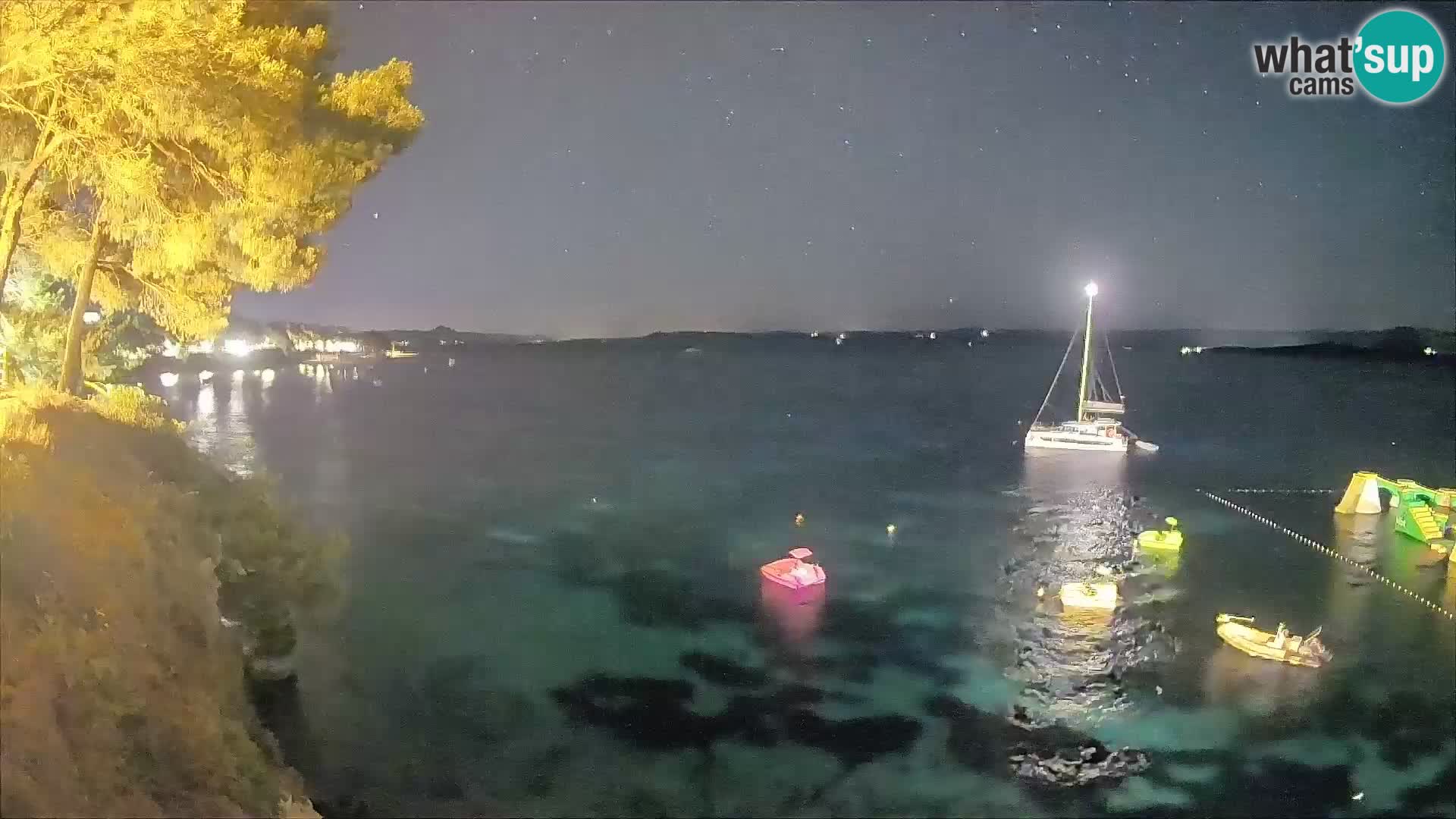 Webcam Potočine Beach Bol – Live View of Borak Beach, Brač Island