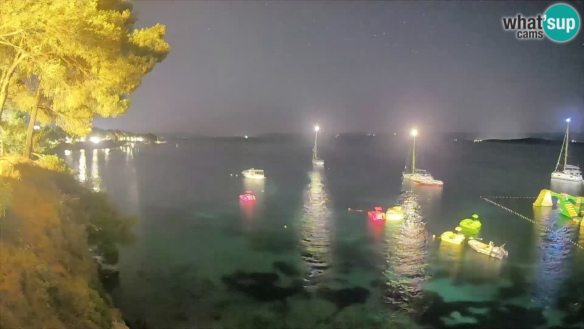 Webcam Strand Potočine Bol – Liveblick auf Borak Beach, Insel Brač