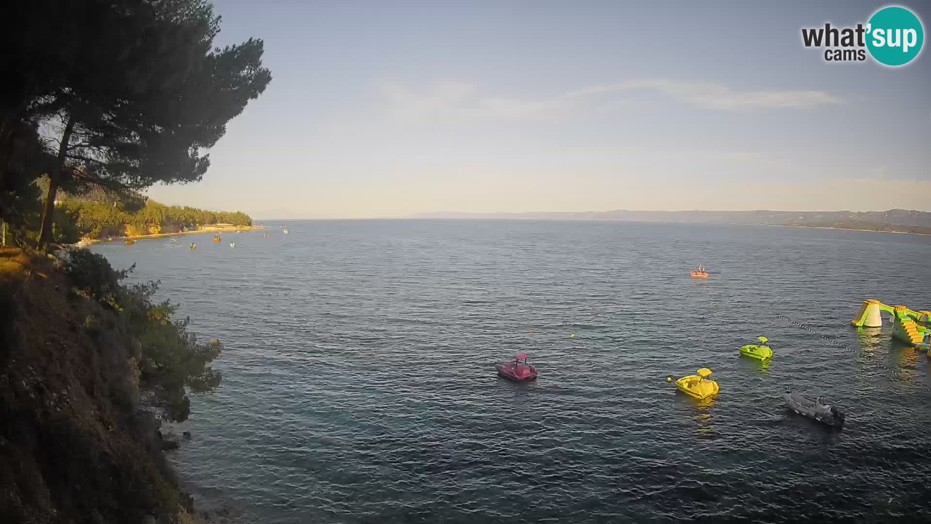 Webcam Potočine Beach Bol – Live View of Borak Beach, Brač Island