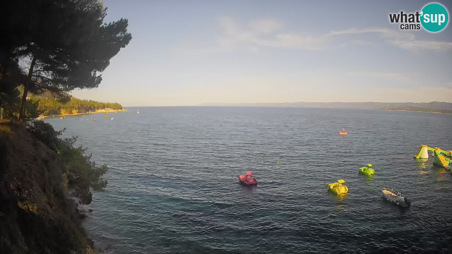 Webcam Potočine Beach Bol – Live View of Borak Beach, Brač Island
