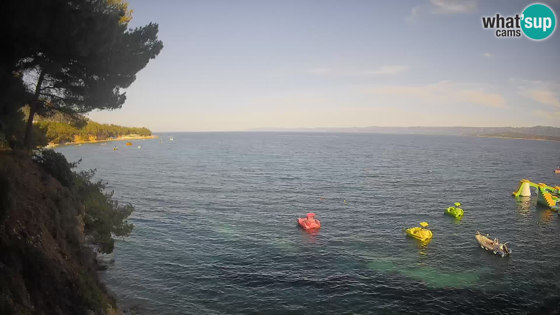 Webcam Potočine Beach Bol – Live View of Borak Beach, Brač Island