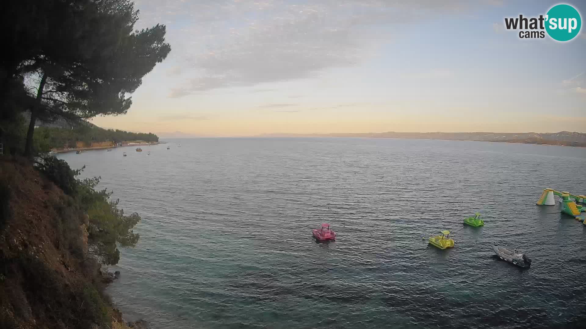 Webcam Potočine Beach Bol – Live View of Borak Beach, Brač Island