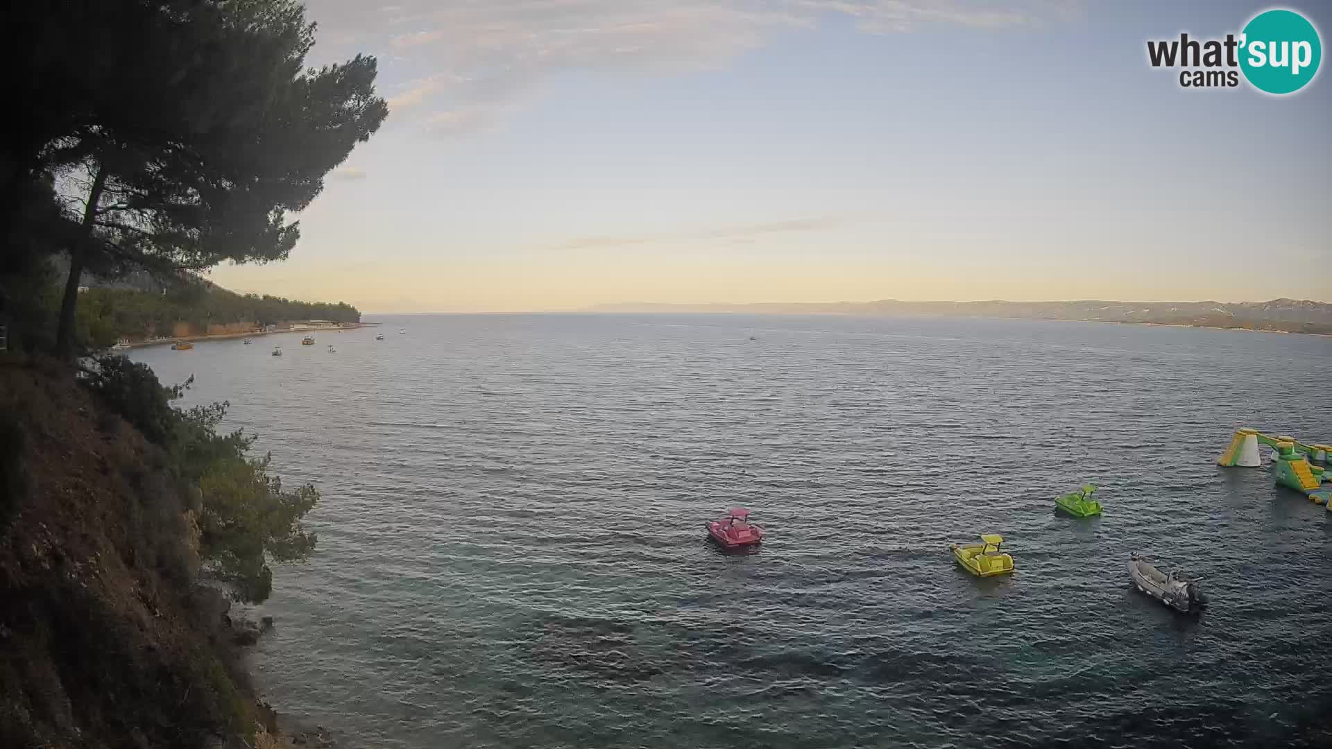 Webcam Potočine Beach Bol – Live View of Borak Beach, Brač Island