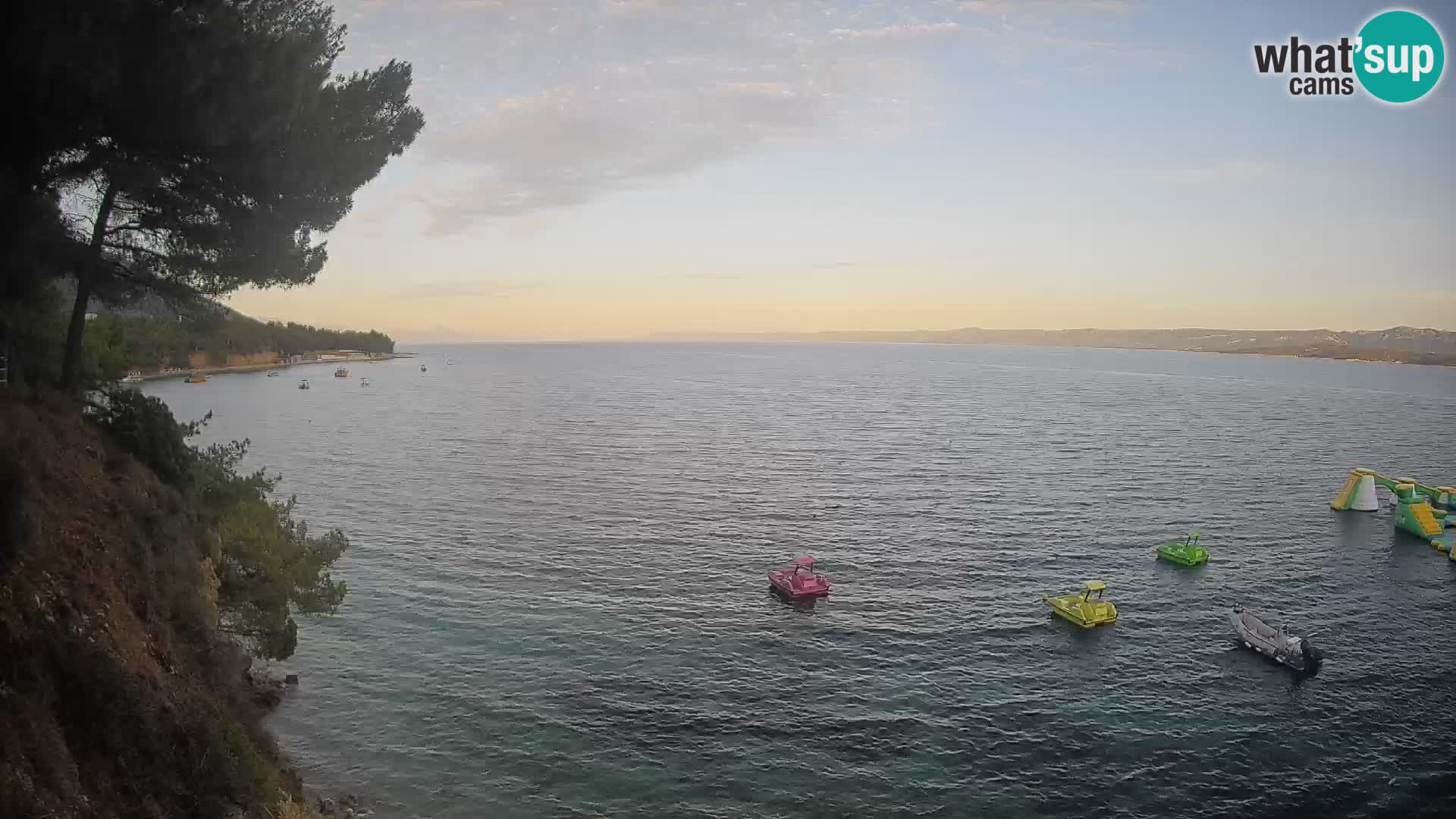Web kamera Potočine Bol – Pogled uživo na plažu Borak, otok Brač